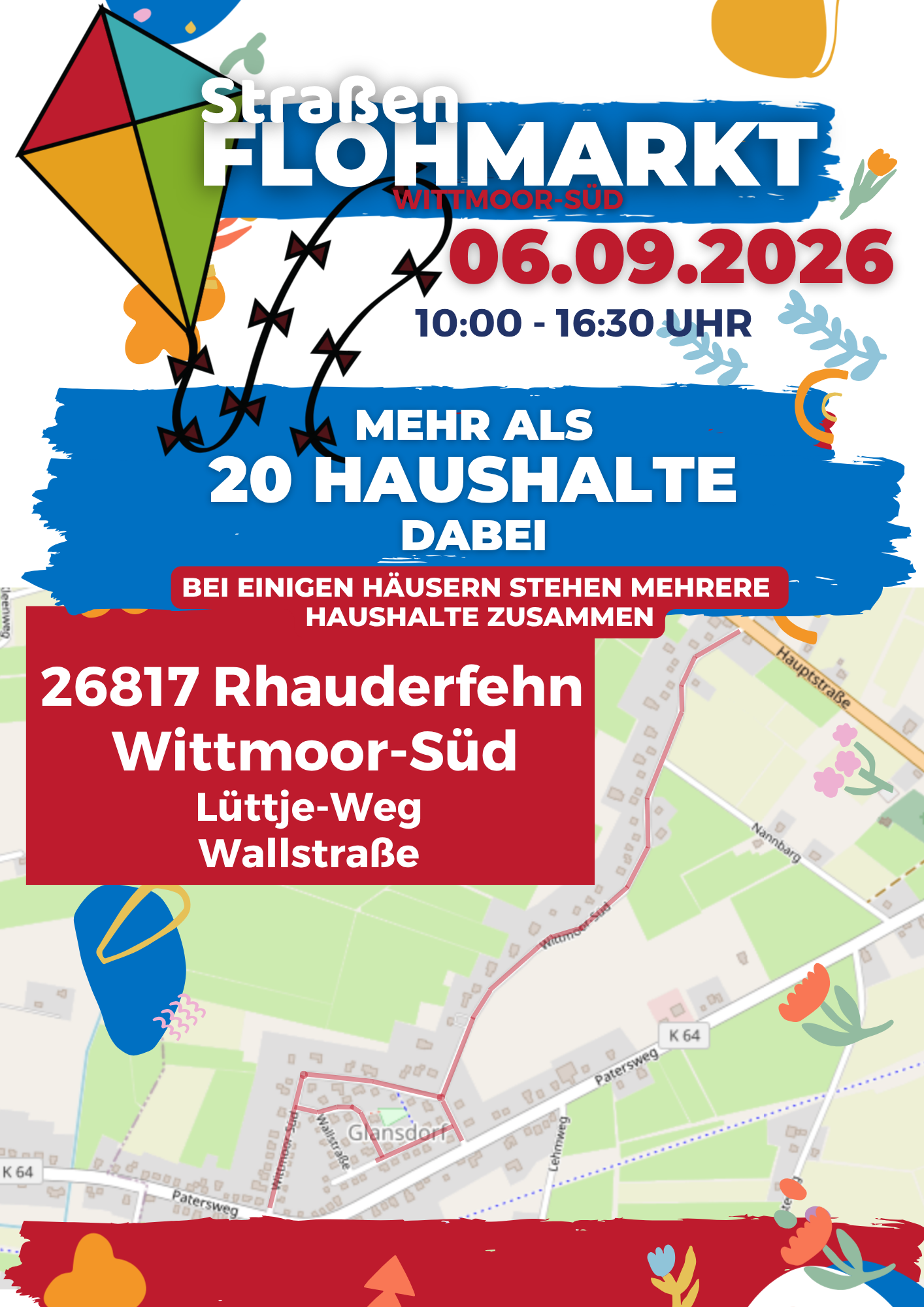 Straßenflohmarkt Wittmoor-Süd