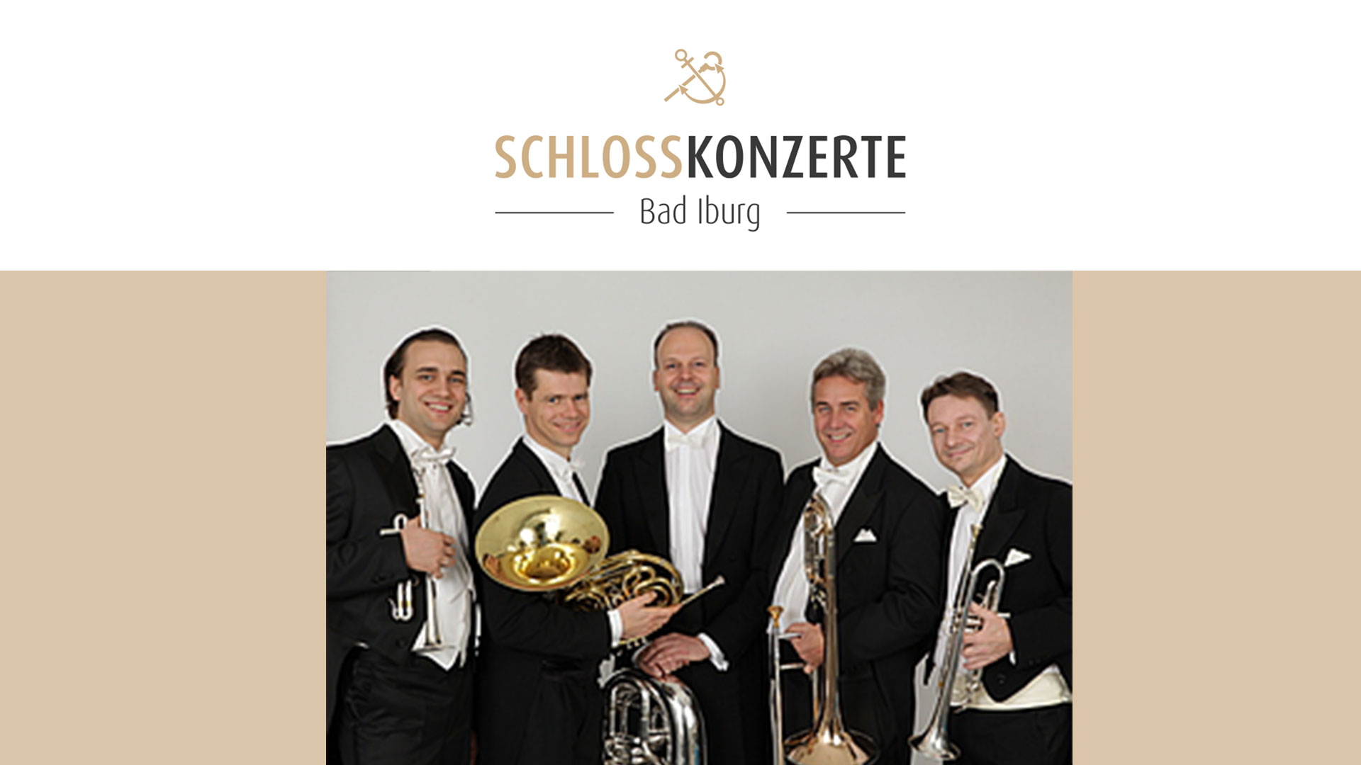 Schlosskonzert: Deutsches Blechbläser Quintett