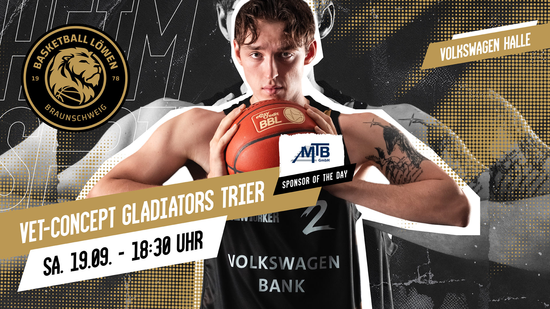 Basketball Löwen Braunschweig vs. VET-CONCEPT Gladiators Trier