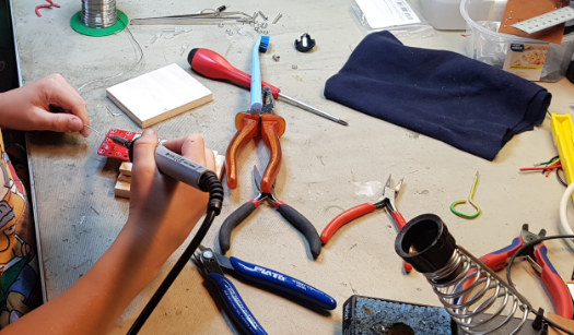 Löt-Workshop für Schüler*innen