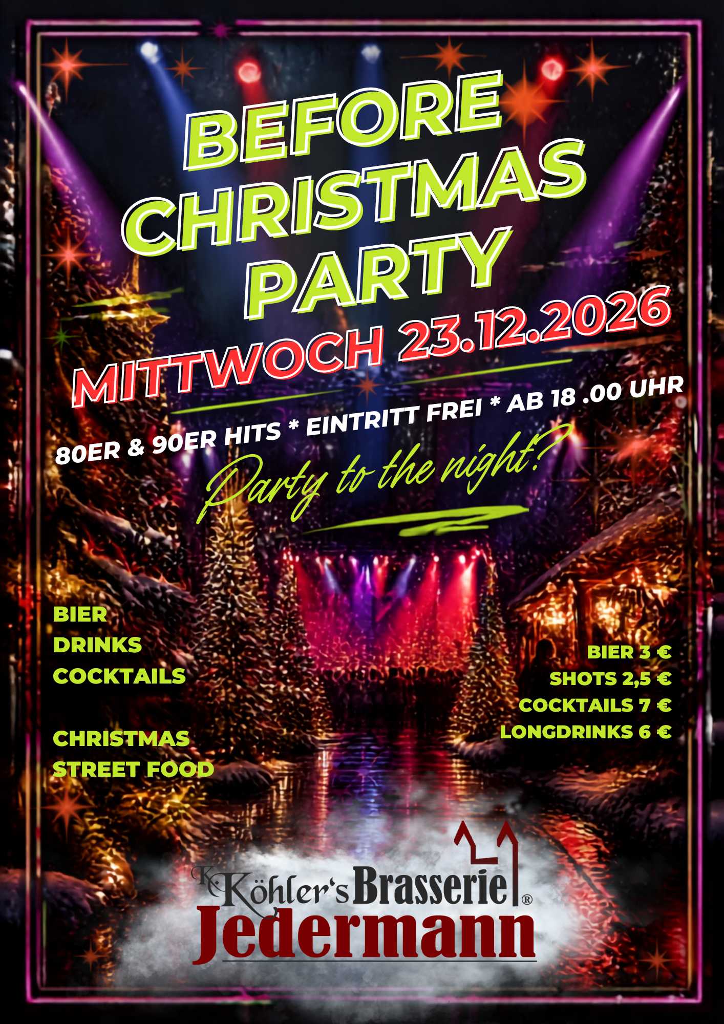 Before Christmas Party