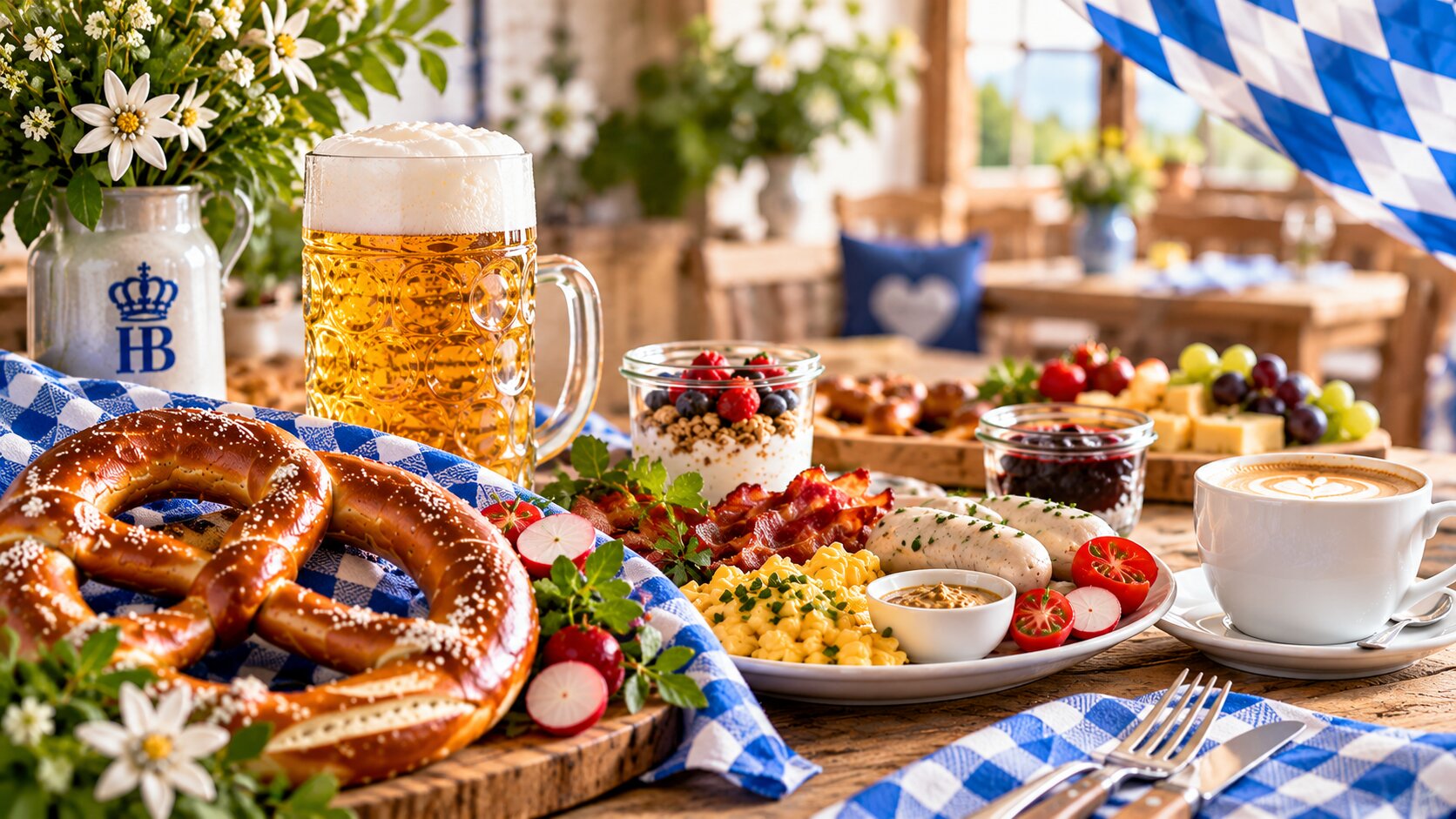 Oktoberfest Brunch – Brezn, Bier und Beste Beats!