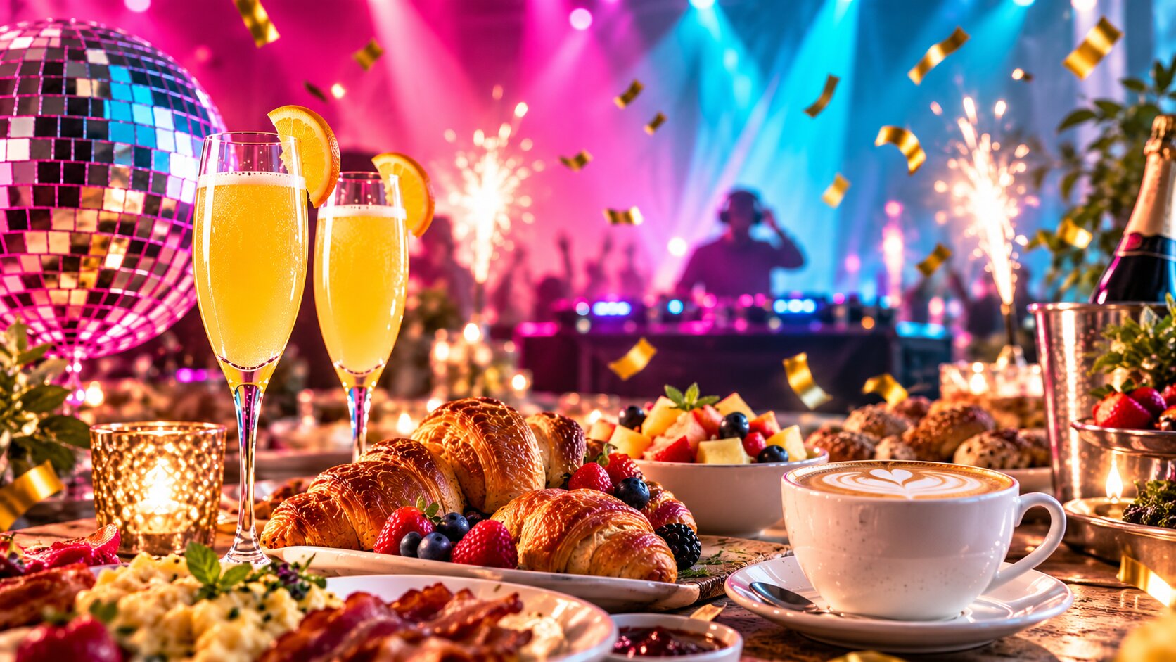 Neujahrs Party Brunch im Hotel Zeitlos – Mit Schwung ins neue Jahr!