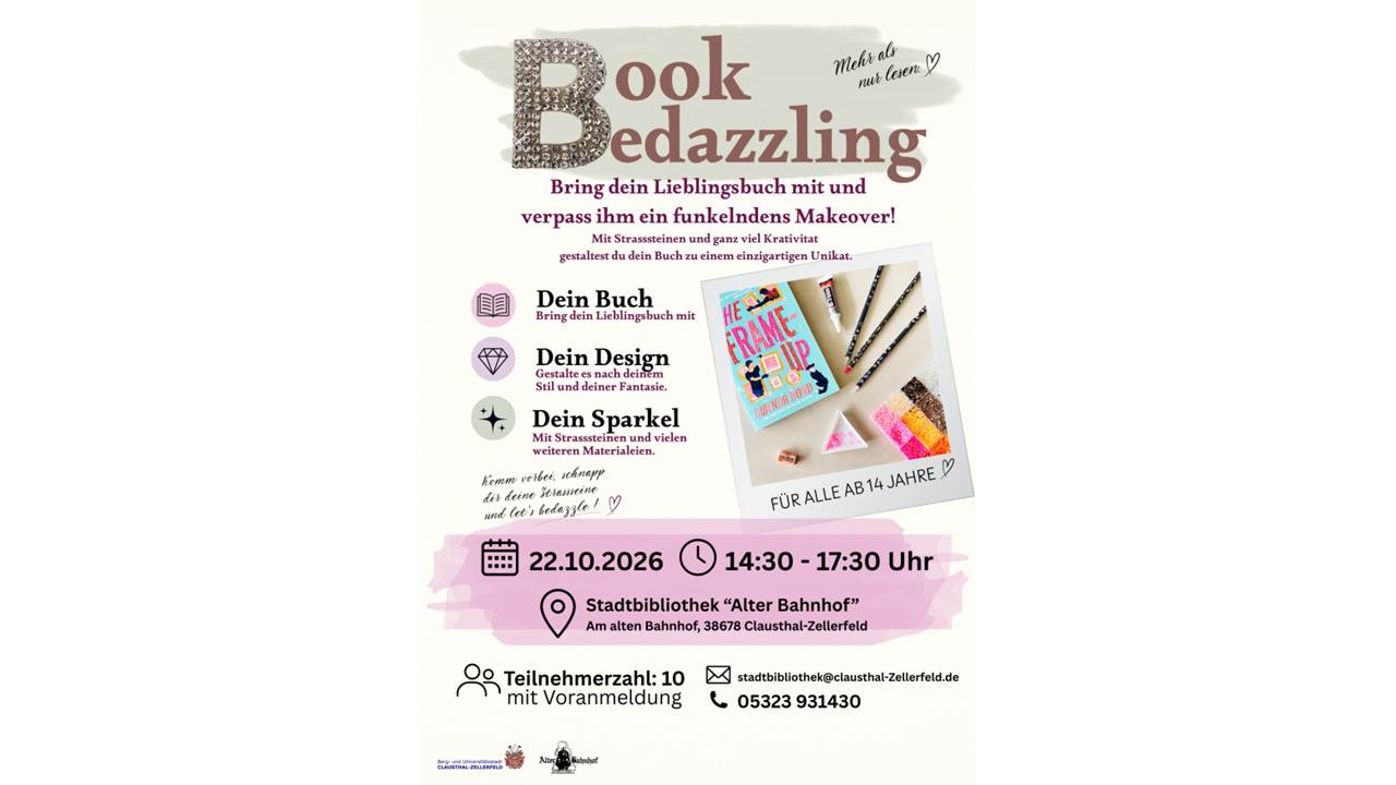 Book Bedazzling