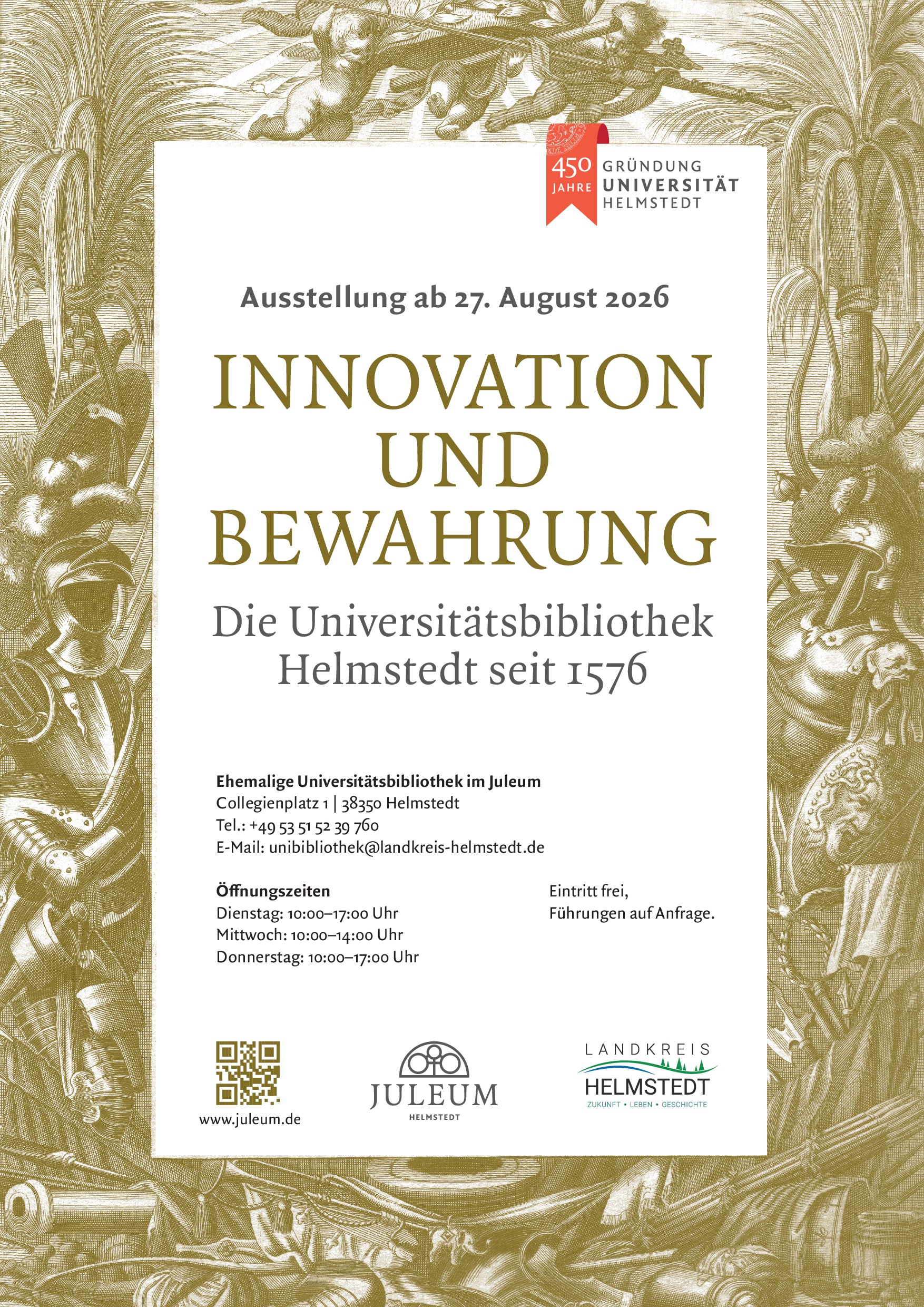 Innovation und Bewahrung. Die Universitätsbibliothek Helmstedt seit 1576