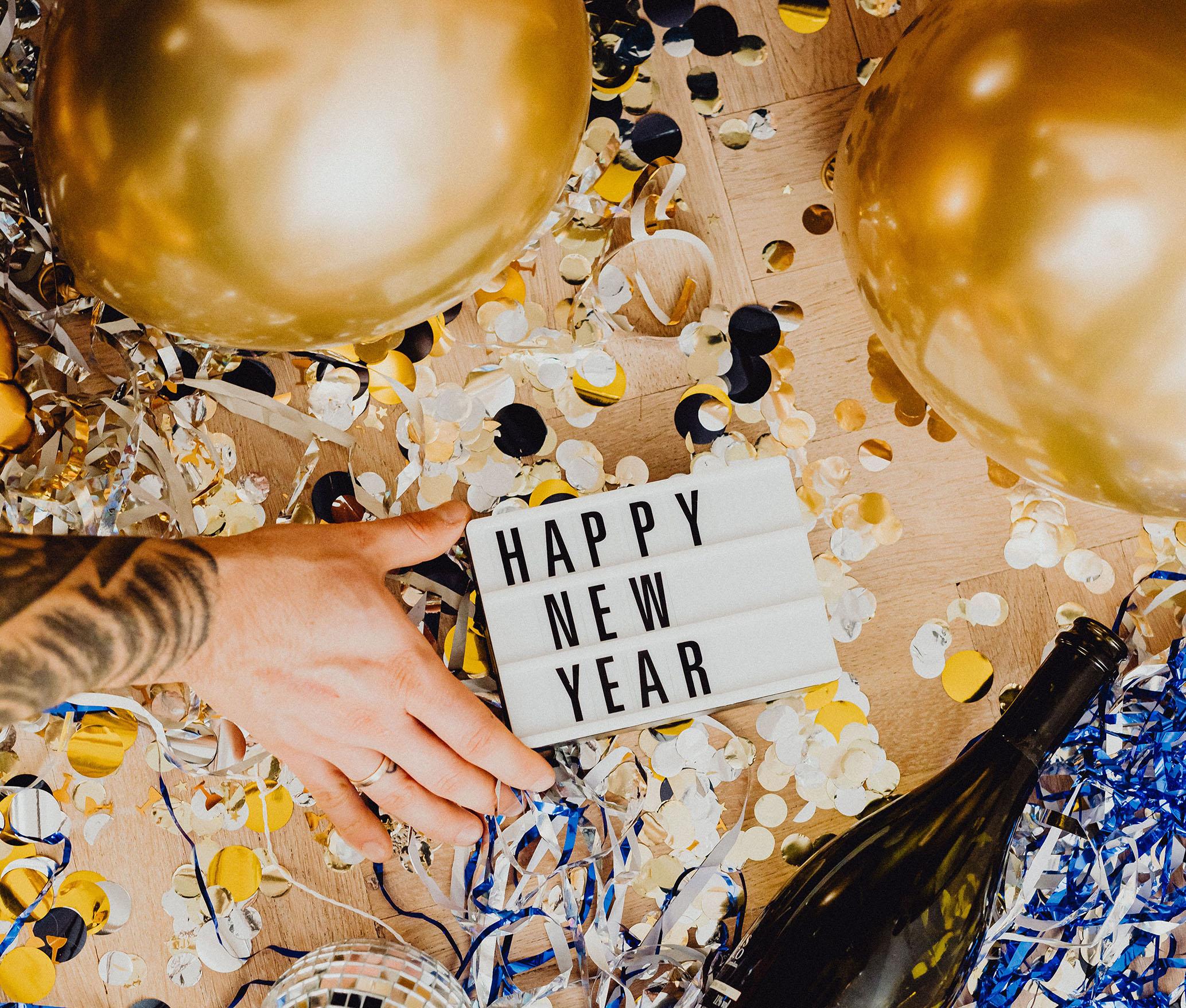 Neujahrsparty mit DJ