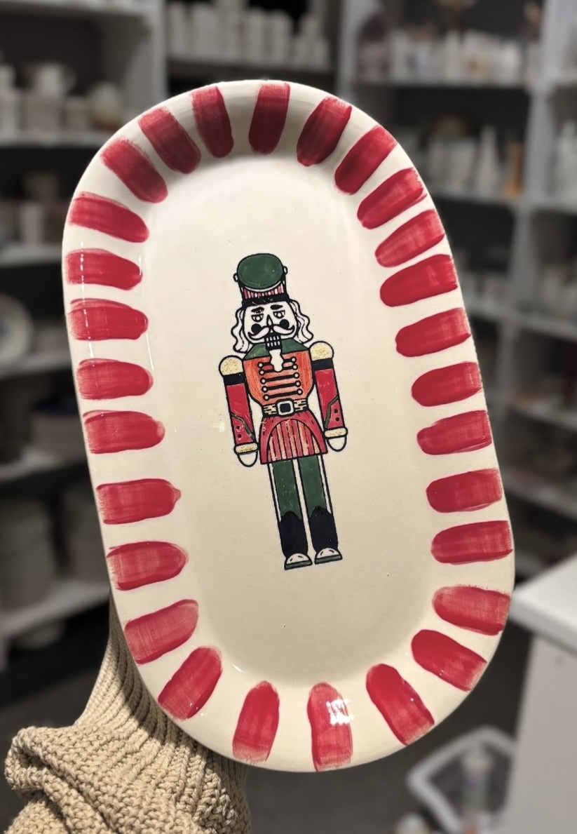 Adventsmalen im Pinselreif Keramik Malstudio