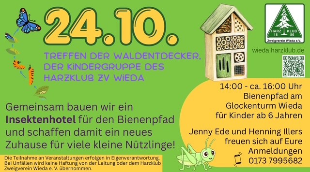 Treffen der Waldentdecker - der Kindergruppe - Harzklub Wieda