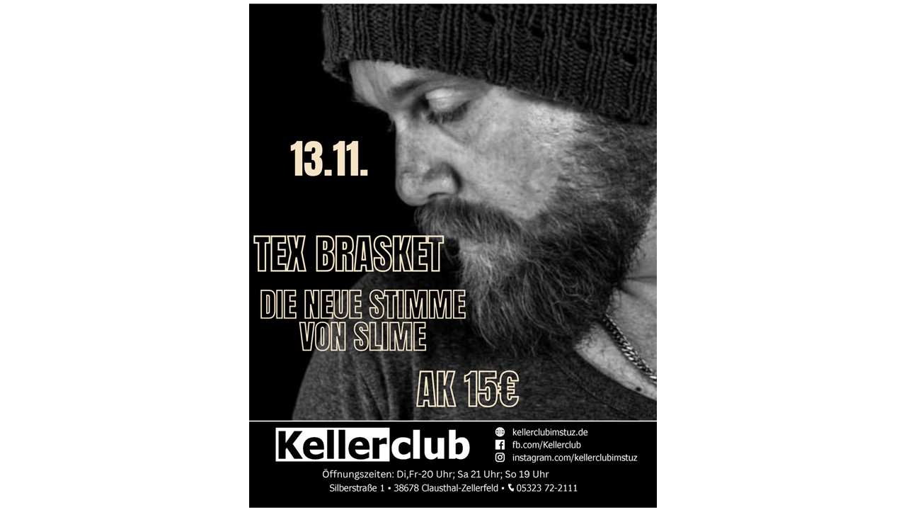 Tex Brasket aka. die neue Stimme von Slime