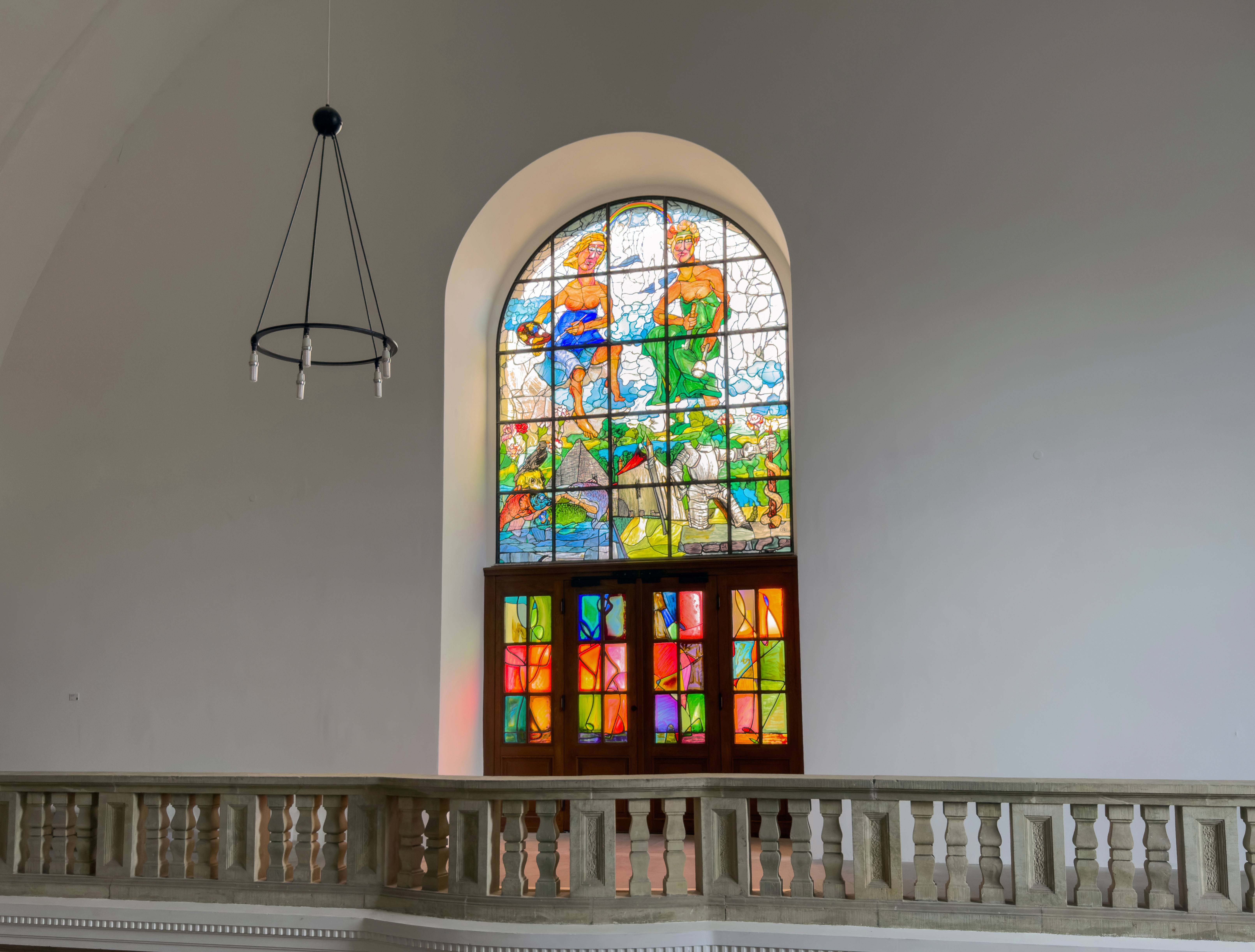 Saisonfinale - Besuchen Sie das Fenster von Markus Lüpertz ohne Führung