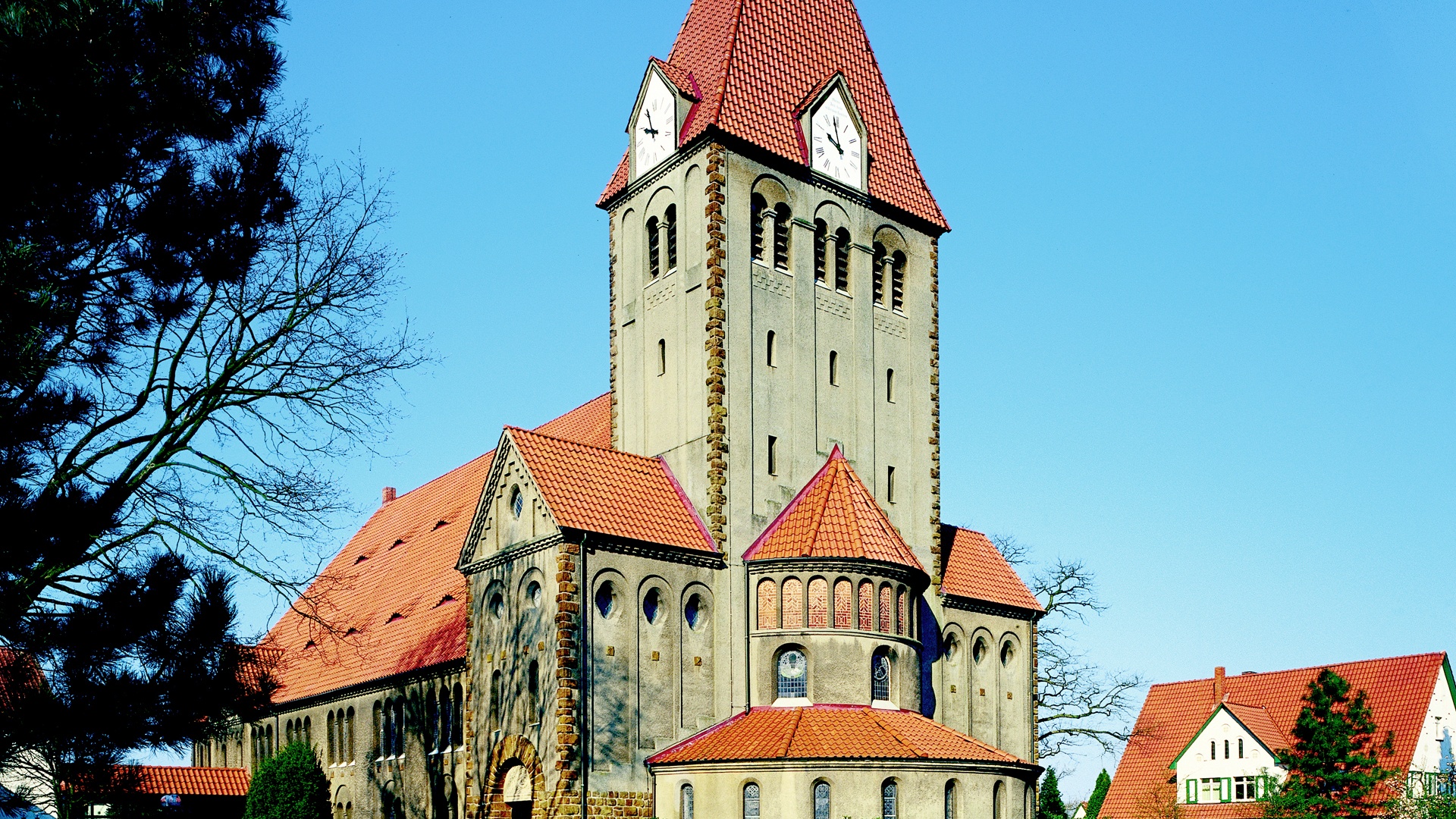 Die Kirche in Obernbeck