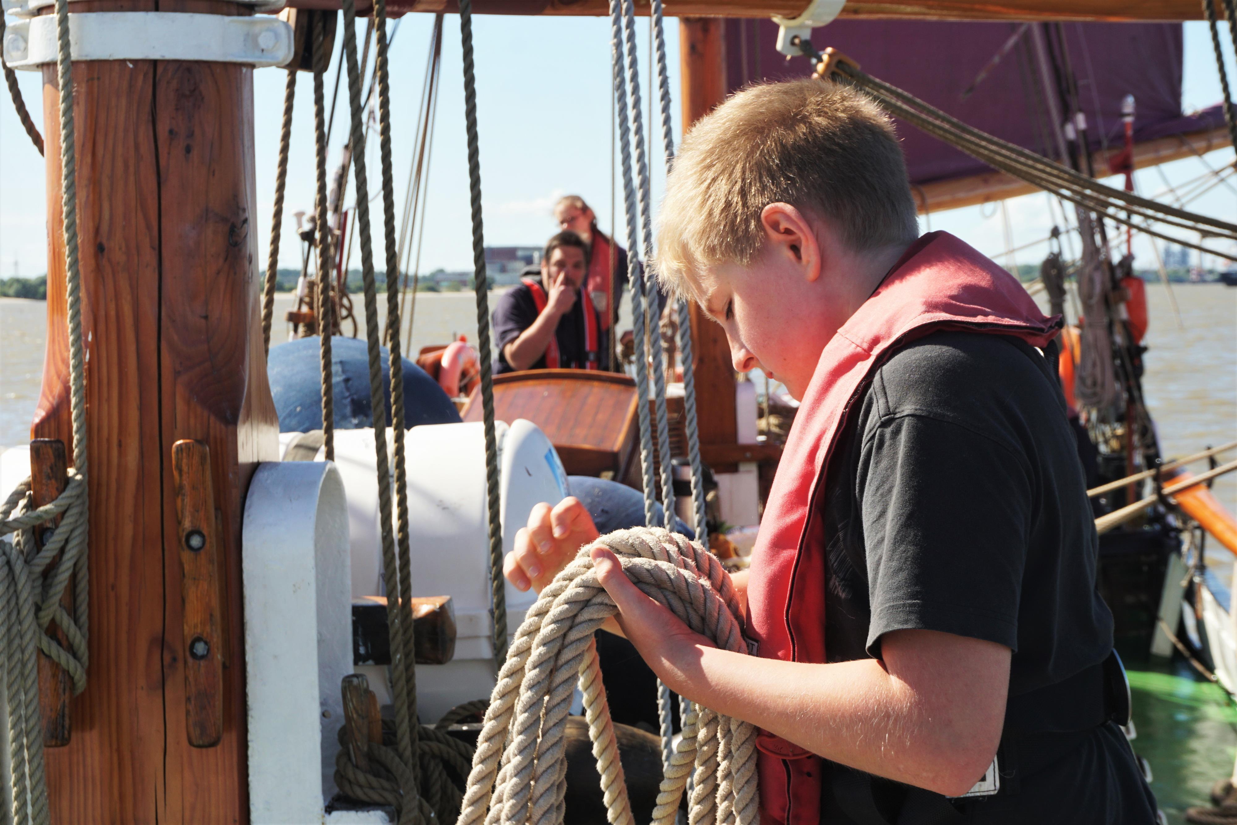 Open Ship auf der Wilhelmine