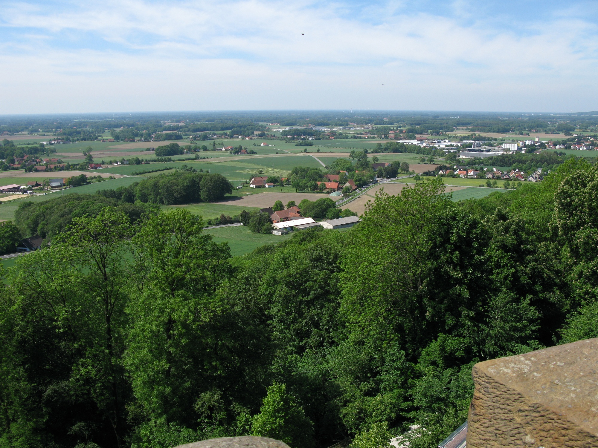 Aussicht von der Burg Ravensberg