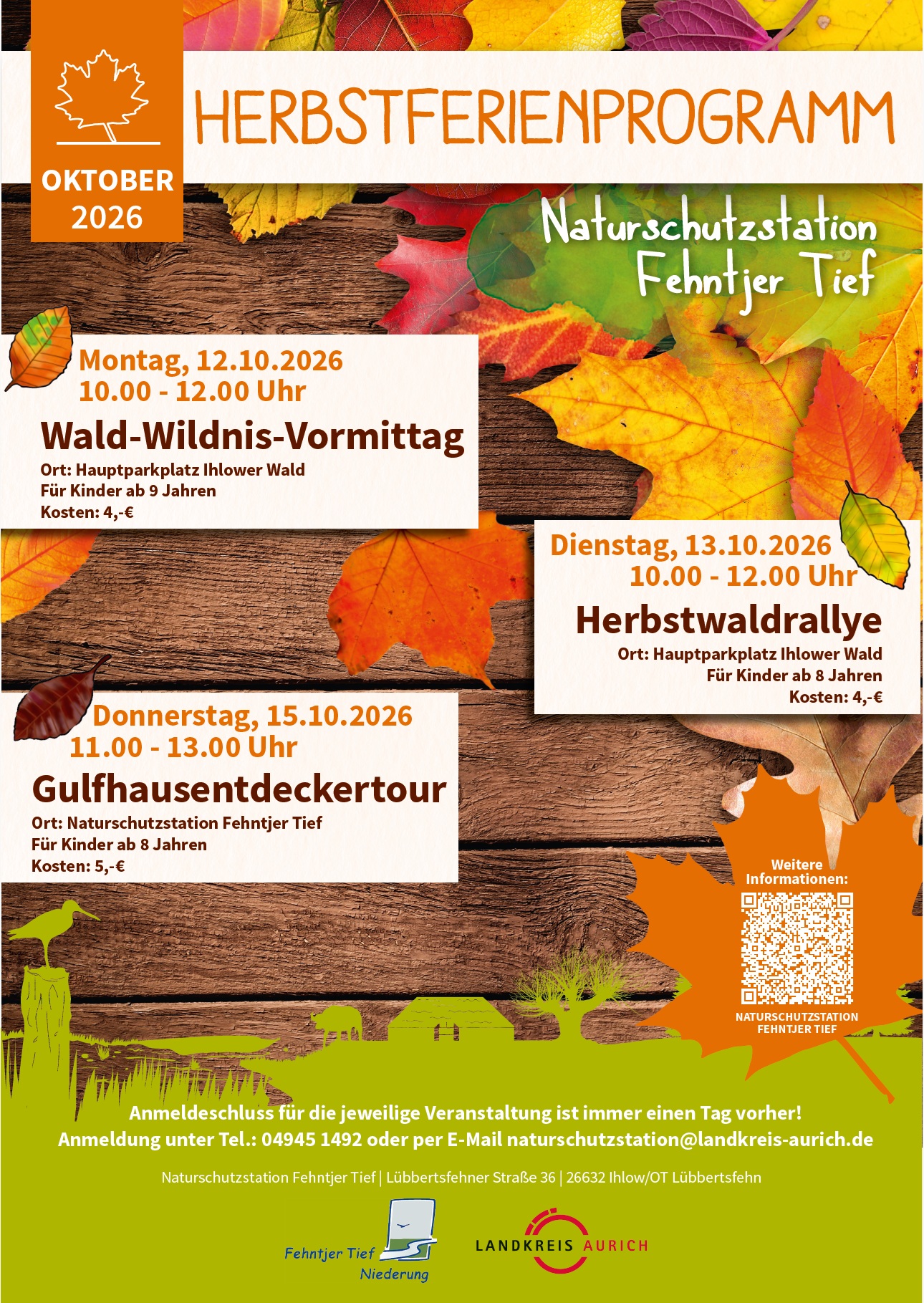 Herbstferienprogramm