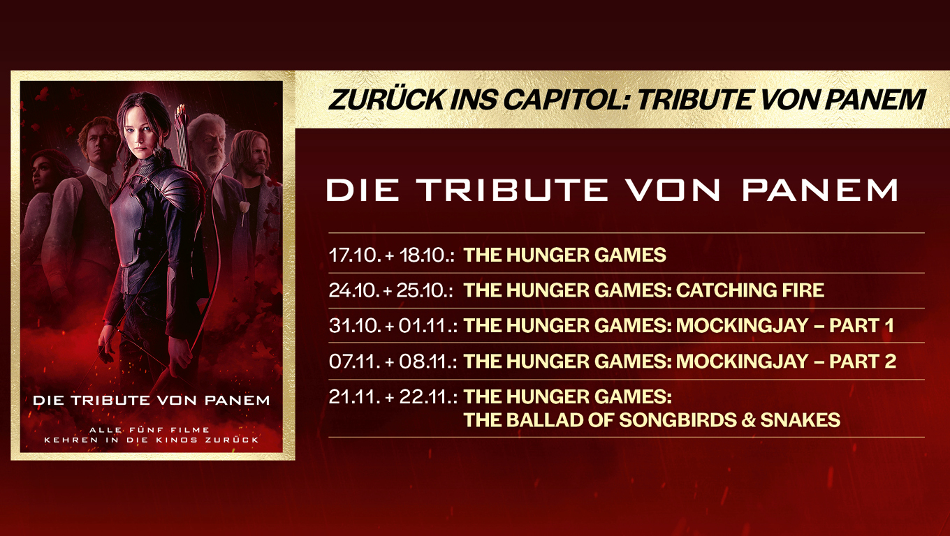 ZURÜCK INS CAPITOL: TRIBUTE VON PANEM