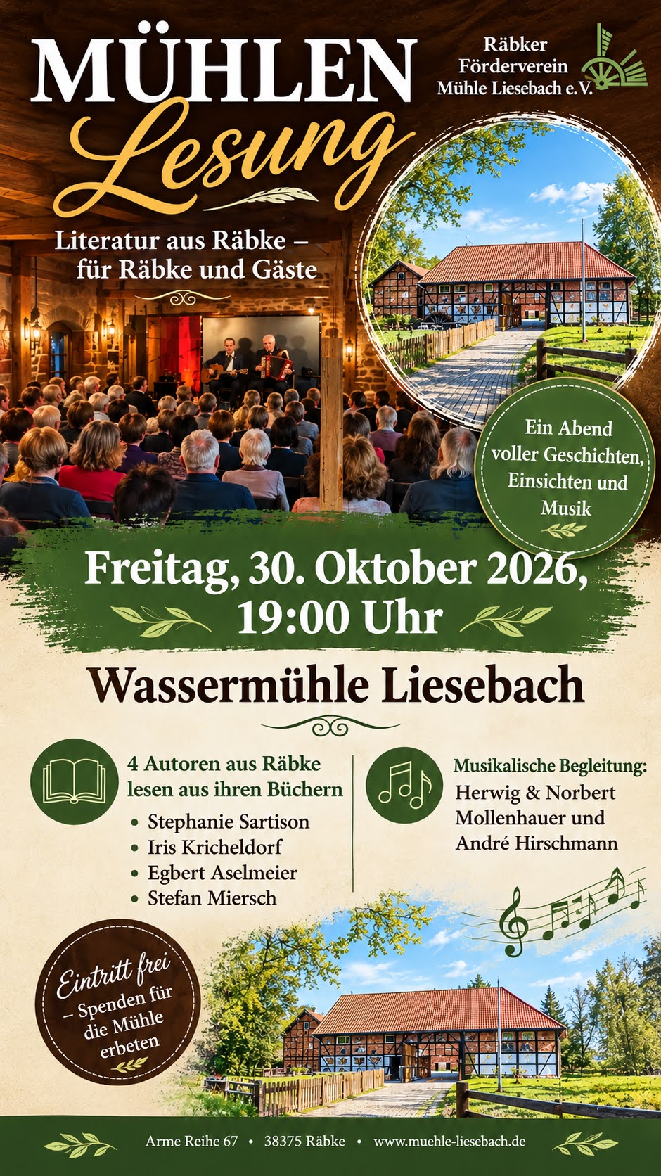 3. Mühlen-Lesung