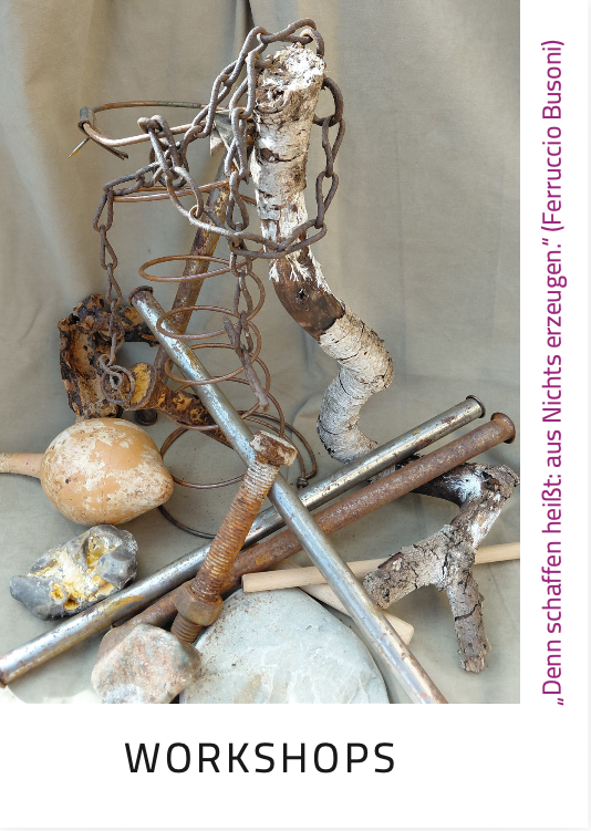 Workshops Angelika Remlinger während Ausstellung