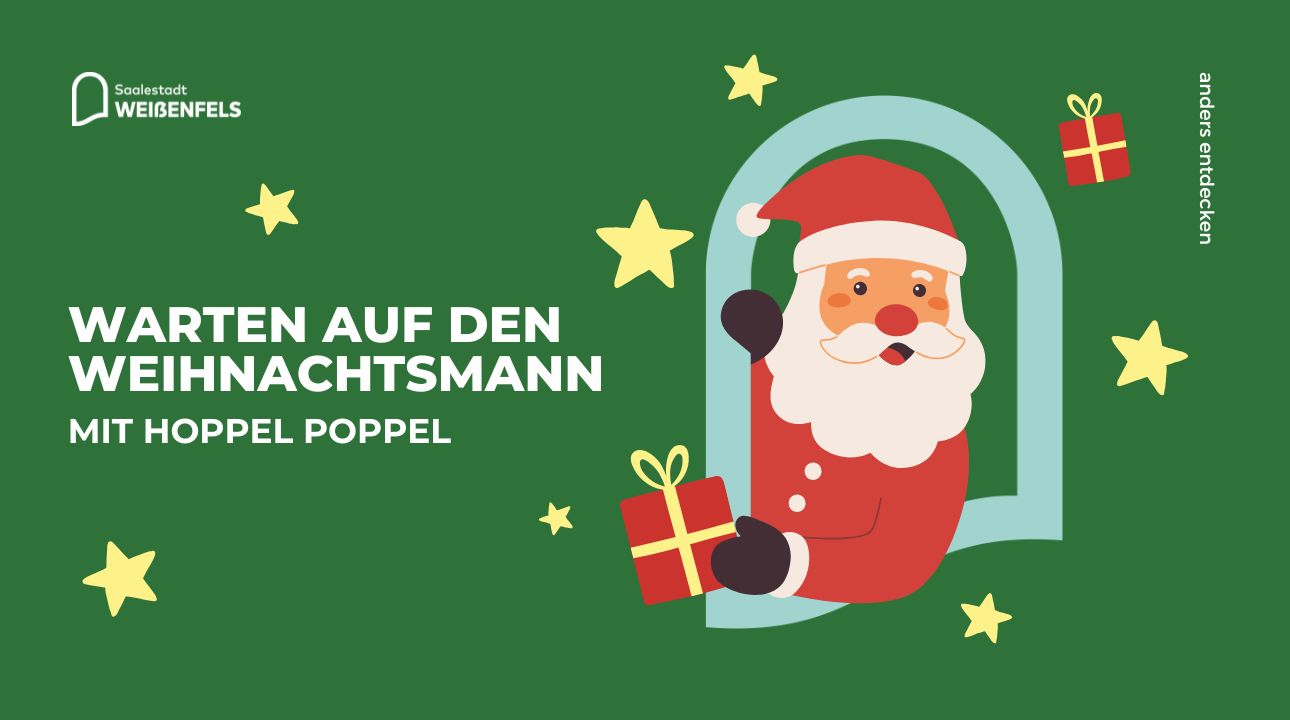 WARTEN AUF DEN WEIHNACHTSMANN mit Hoppel Poppel
