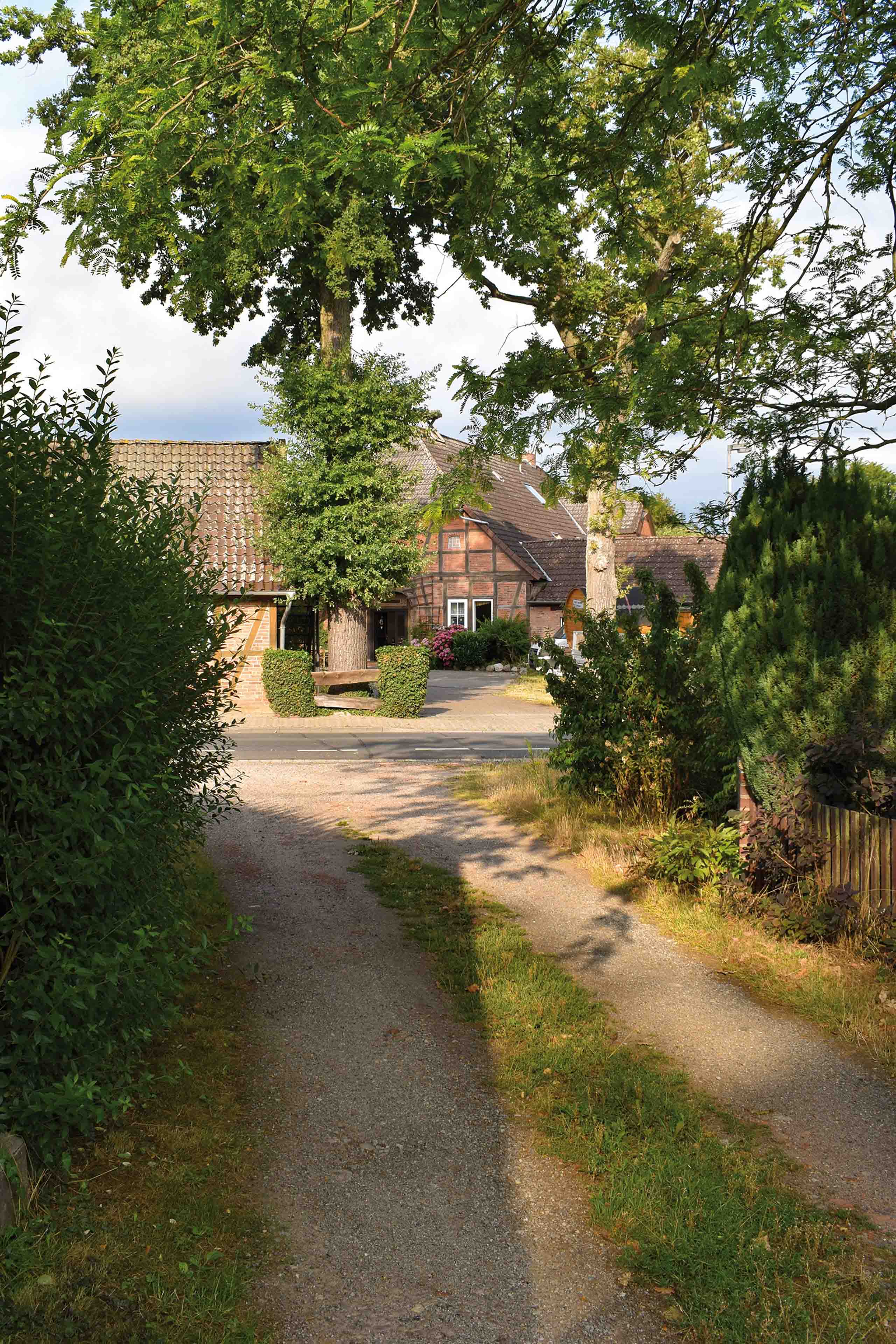 Malerische Heidehöfe in Altencelle
