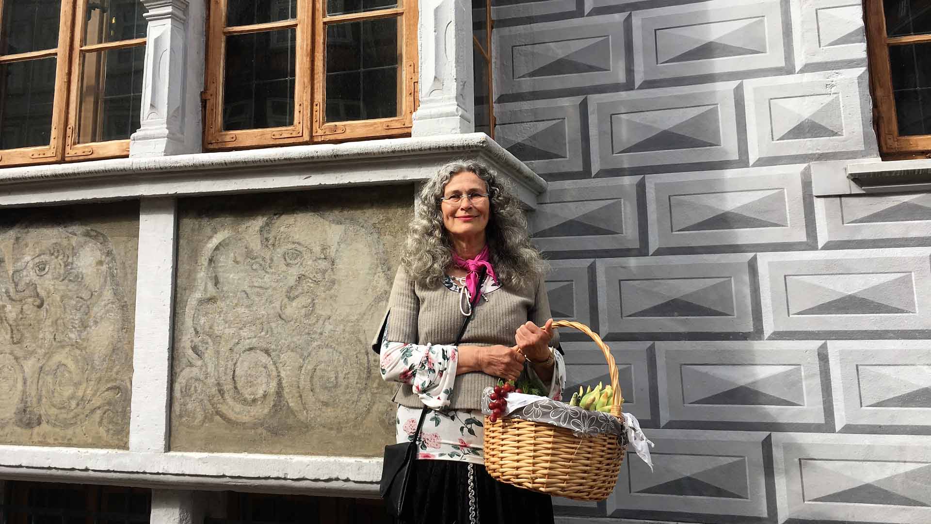 Kostümführung mit der Marktfrau
