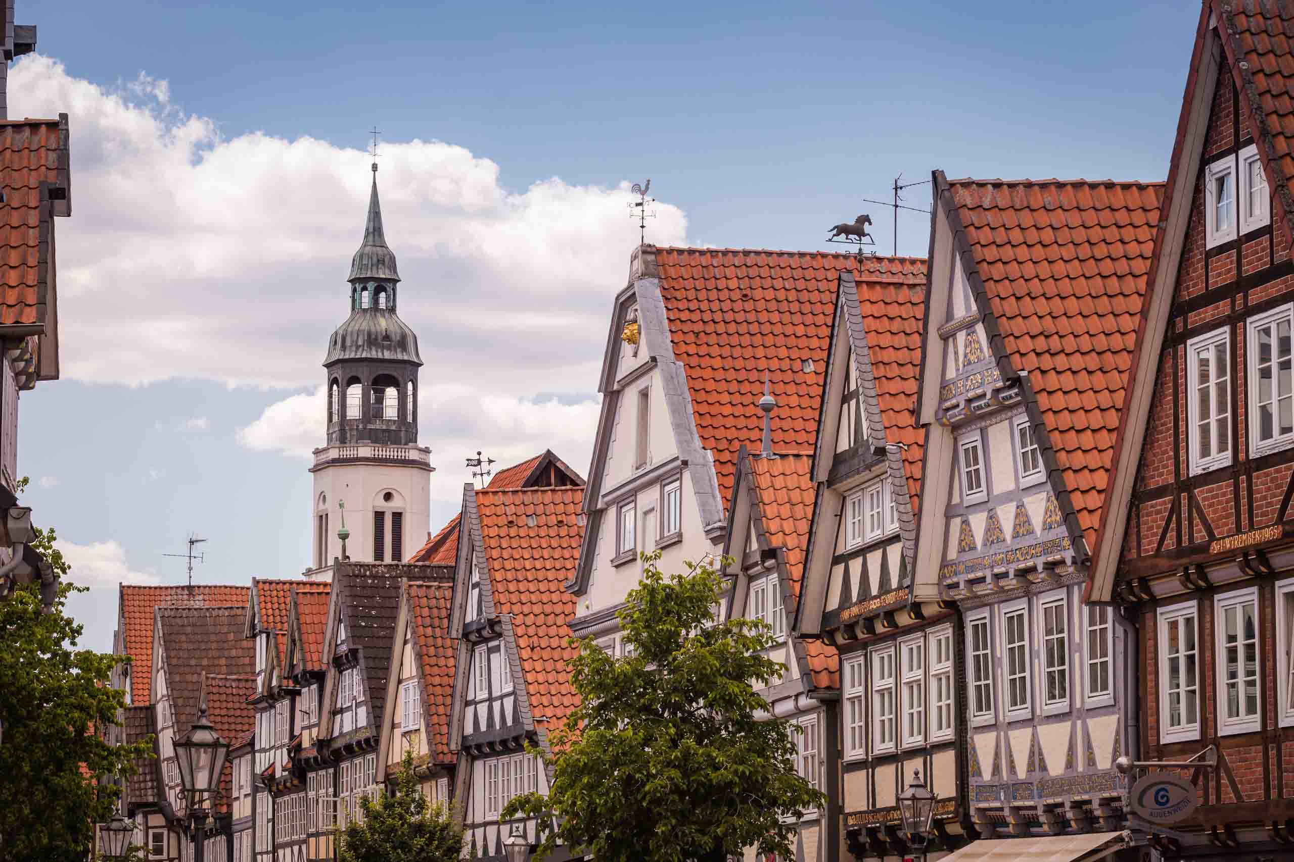 Celle is a real half-timbered town
