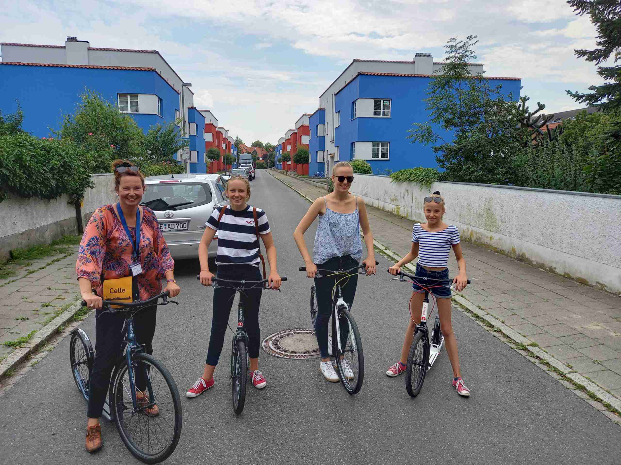Discover Celle by Pedal scooter