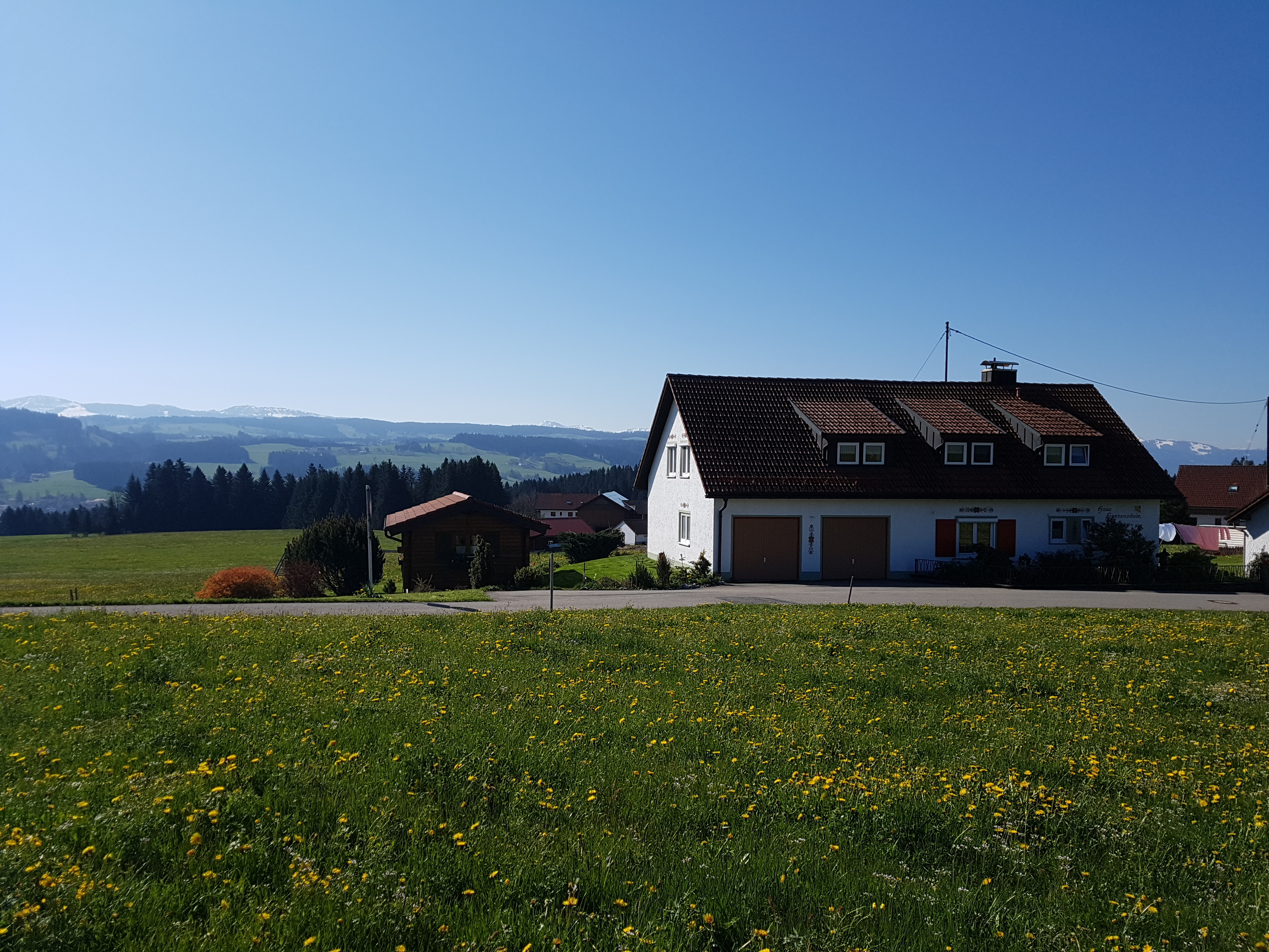 Haus Sonnenschein in Ruppenmanklitz (zwischen Lindenberg und Weiler)