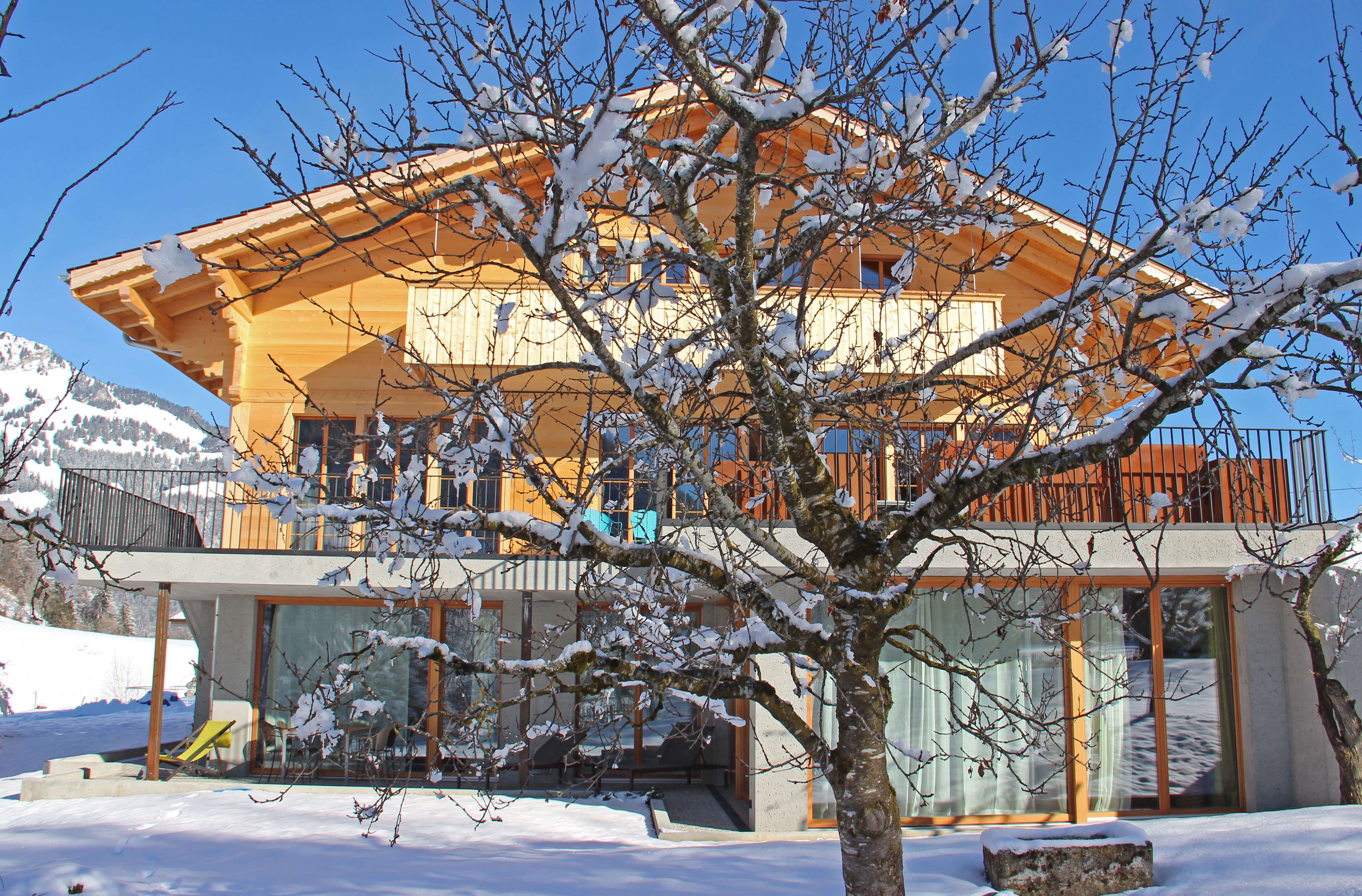 Exterior view in winter