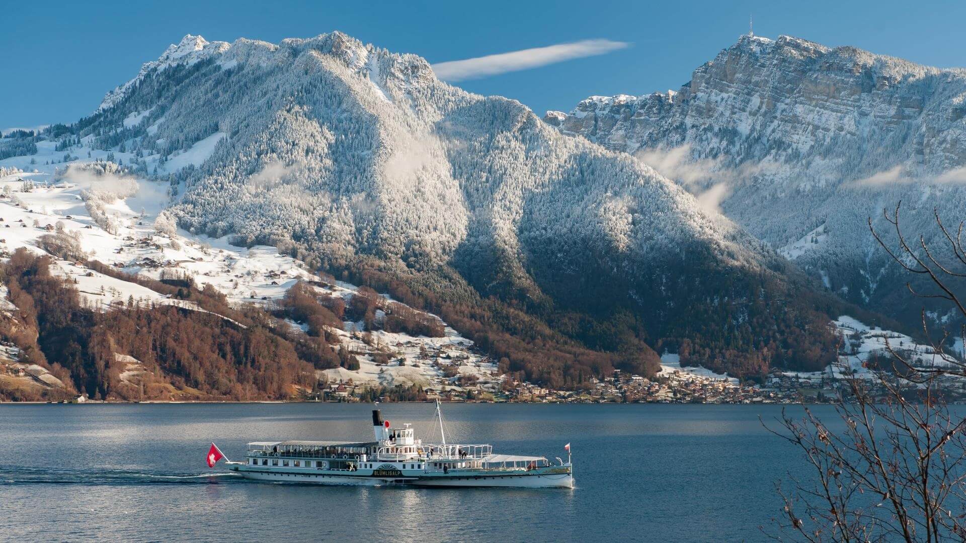 BLS Winterschiff Thunersee