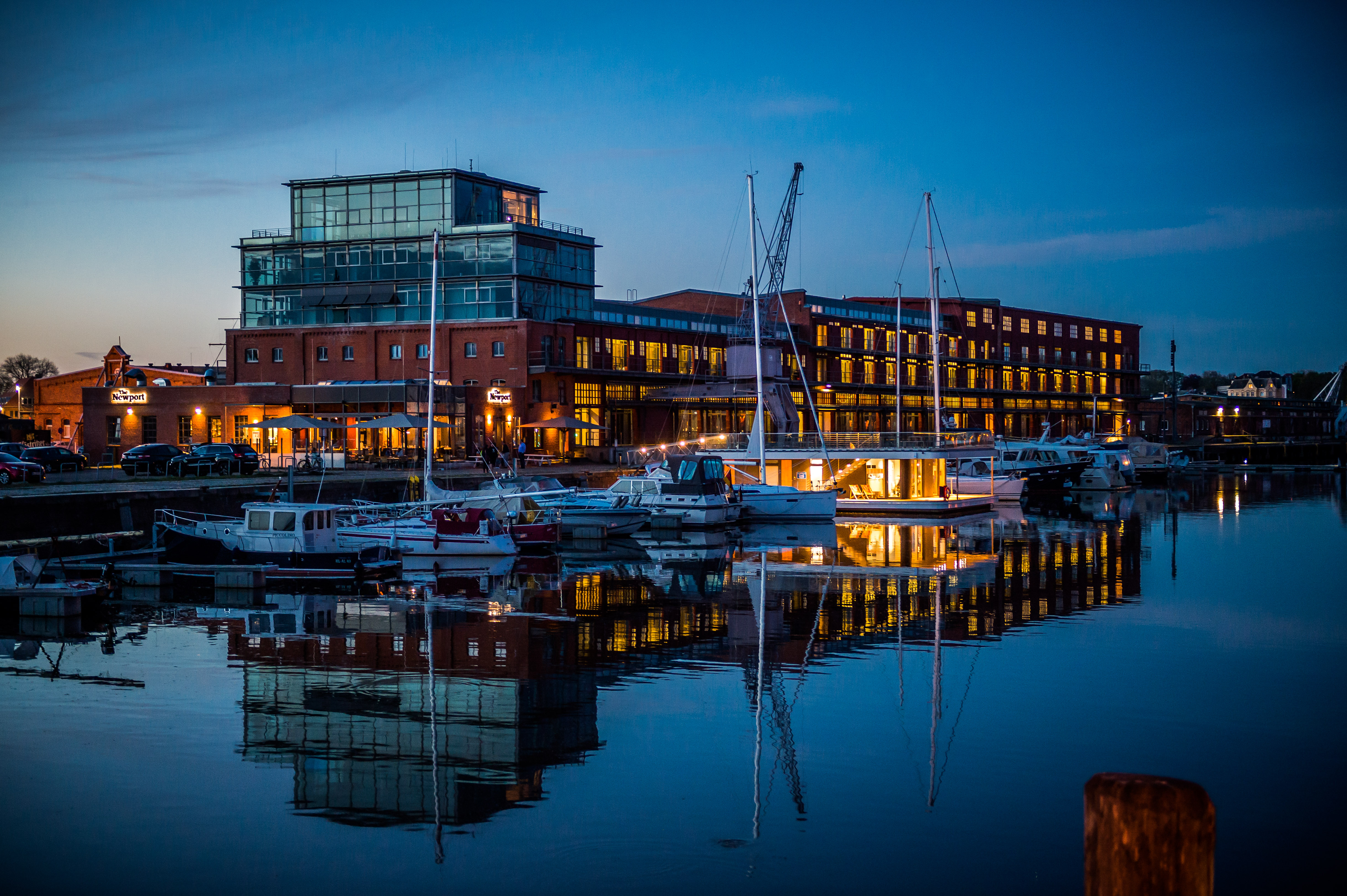 The Newport Marina
