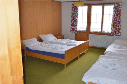 Four-bed room
