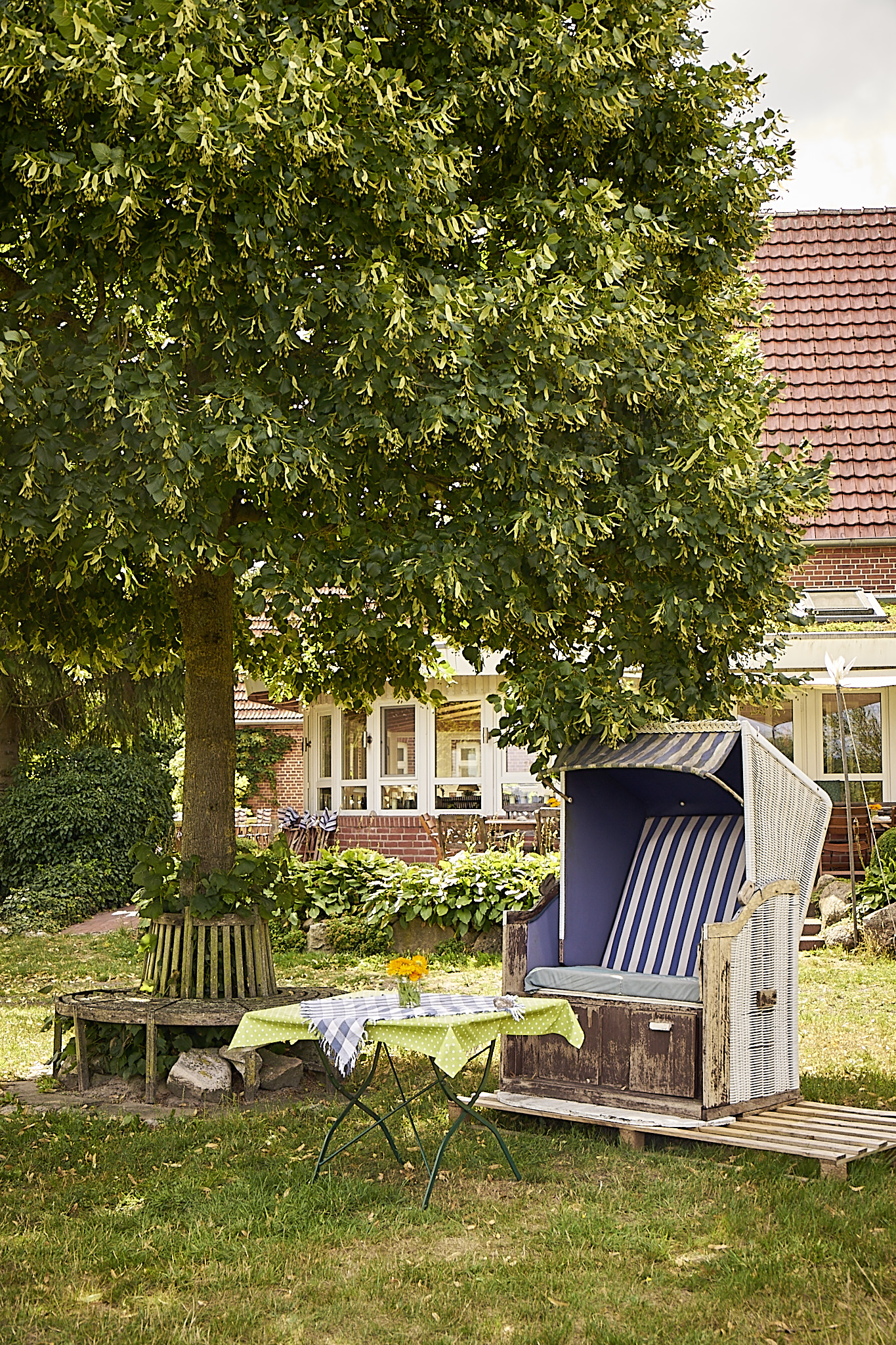 Gartenidylle auf Bamans Hof