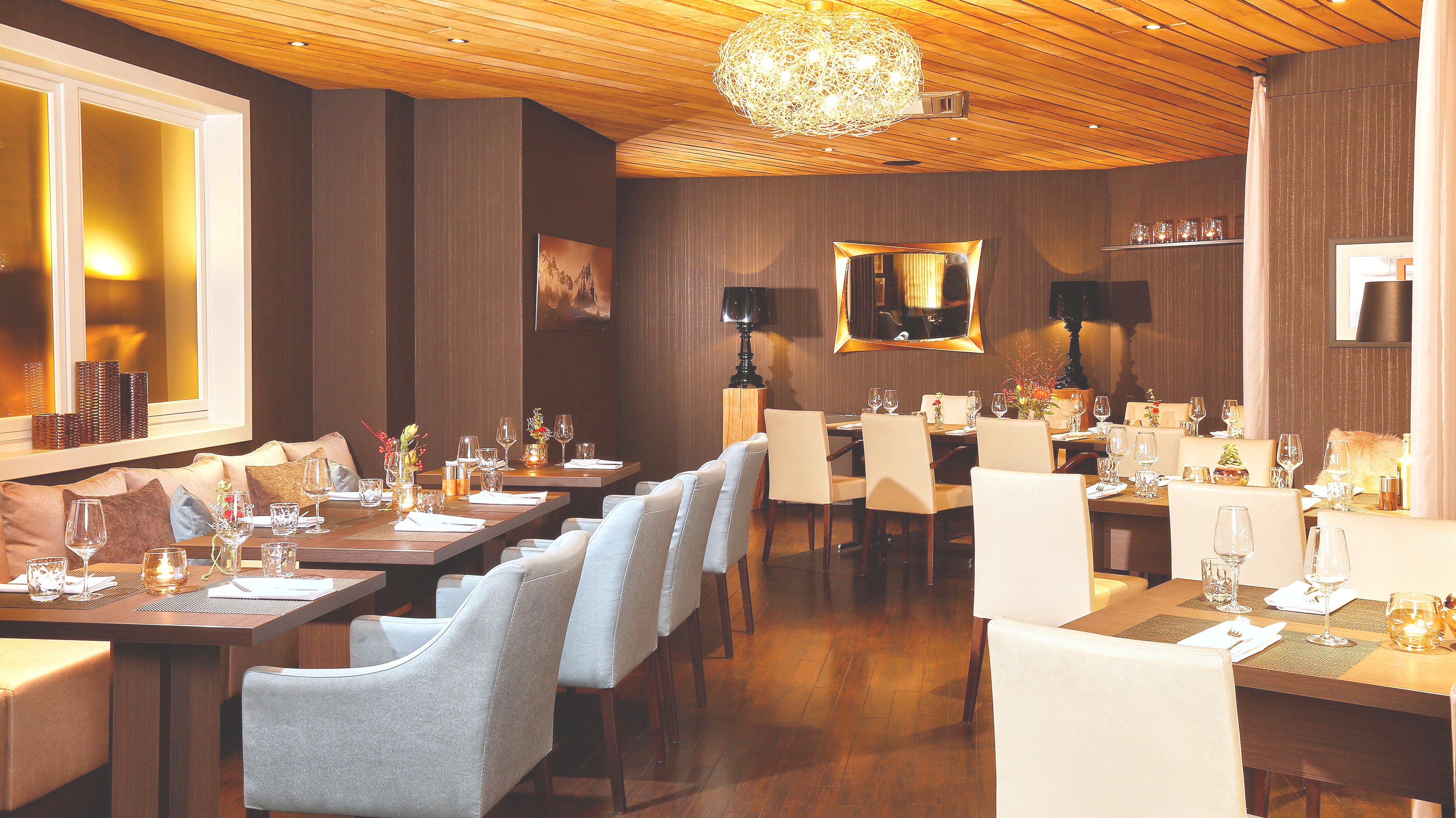 Das Restaurant im Hotel Schröder