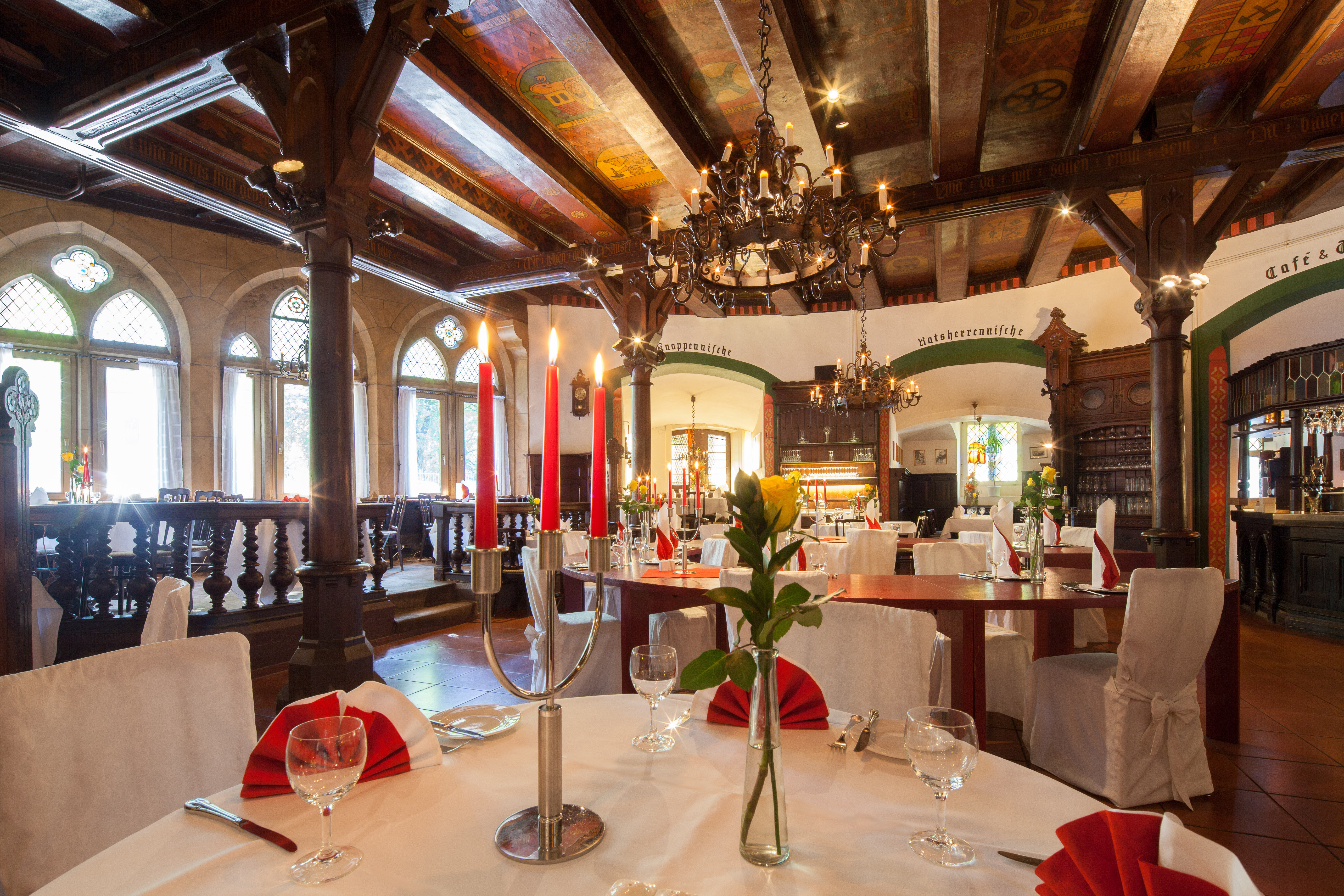 Hotel DER ACHTERMANN in Goslar - Restaurant Altdeutsche Stuben