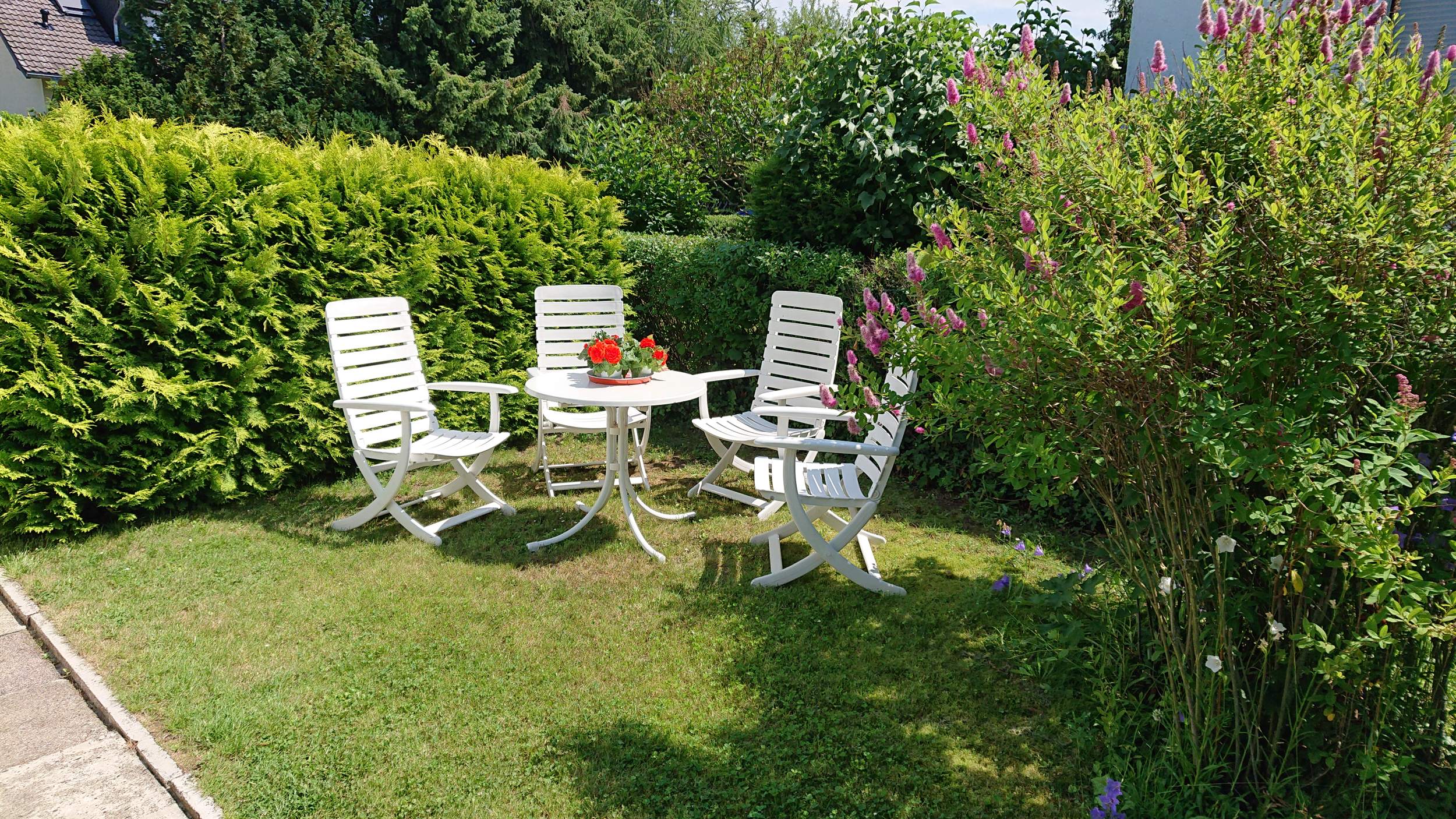 Ferienhaus Breiler in Astfeld - Garten
