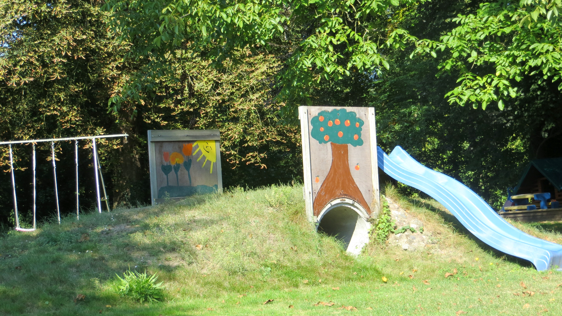 Spielplatz vom Campingplatz Alte Löweninsel