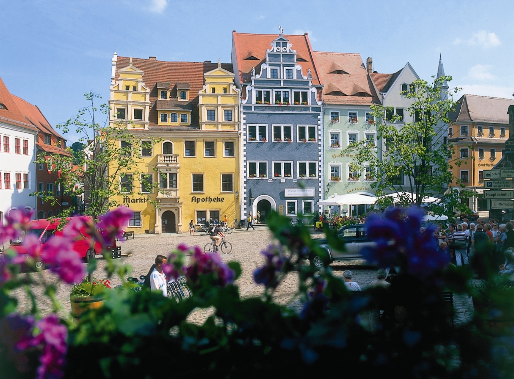 Market place of Meissen