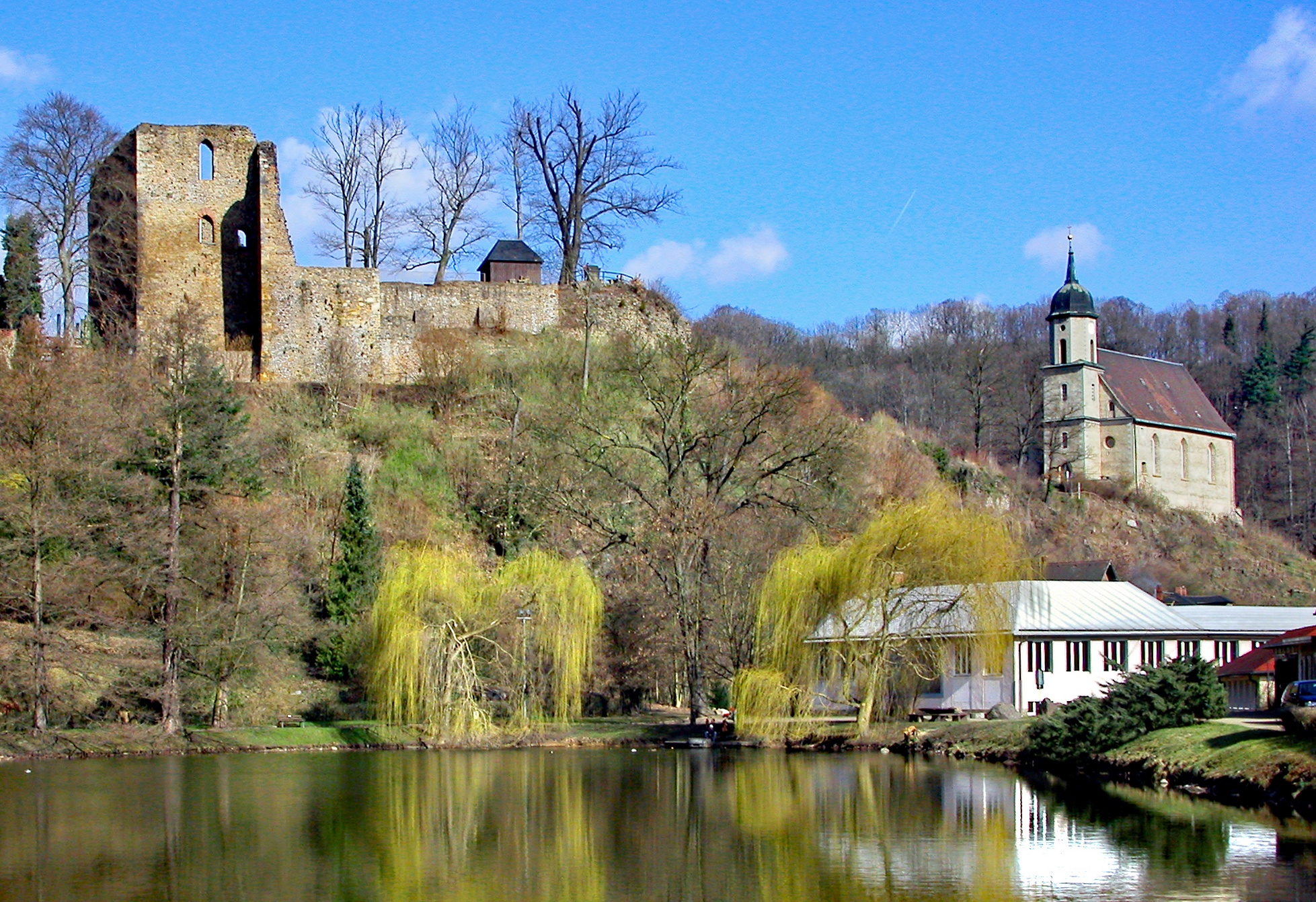 Burgruine und Bergkirche Tharandt – Motiv