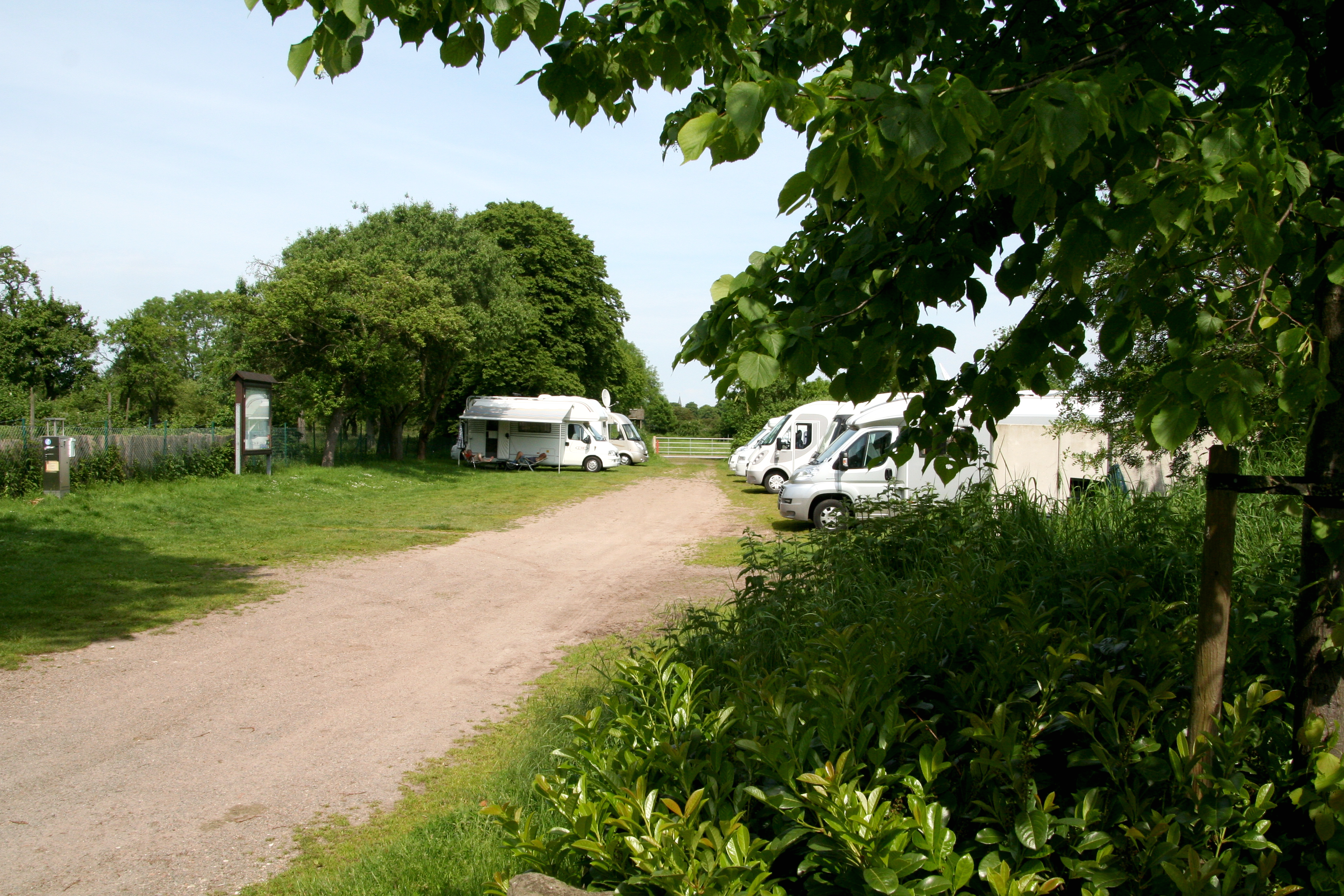 Wohnmobilstellplatz am Schloss Erbhof Thedinghausen