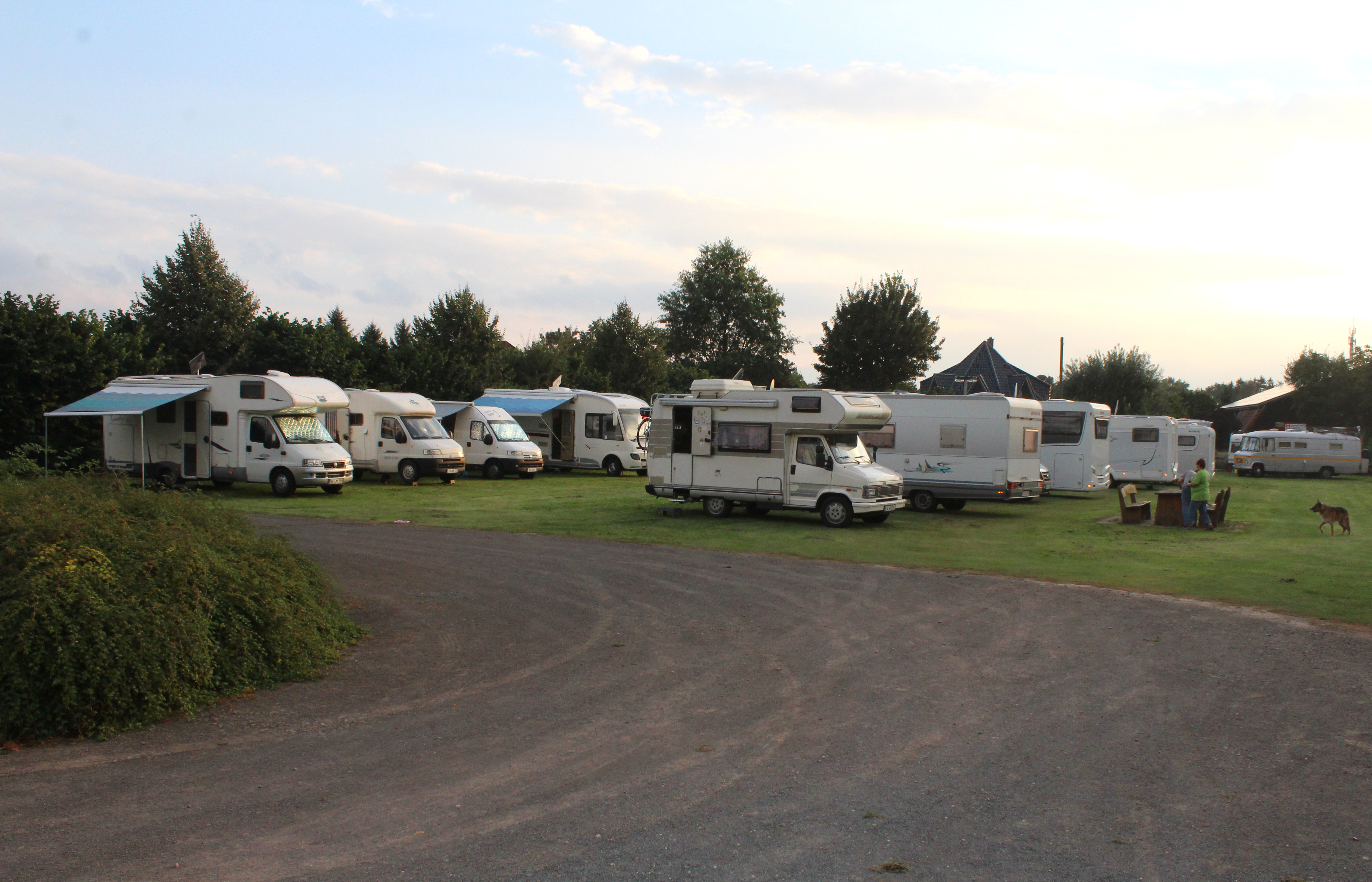 Wohnmobilstellplatz an der Museums-Eisenbahn Bruchhausen-Vilsen