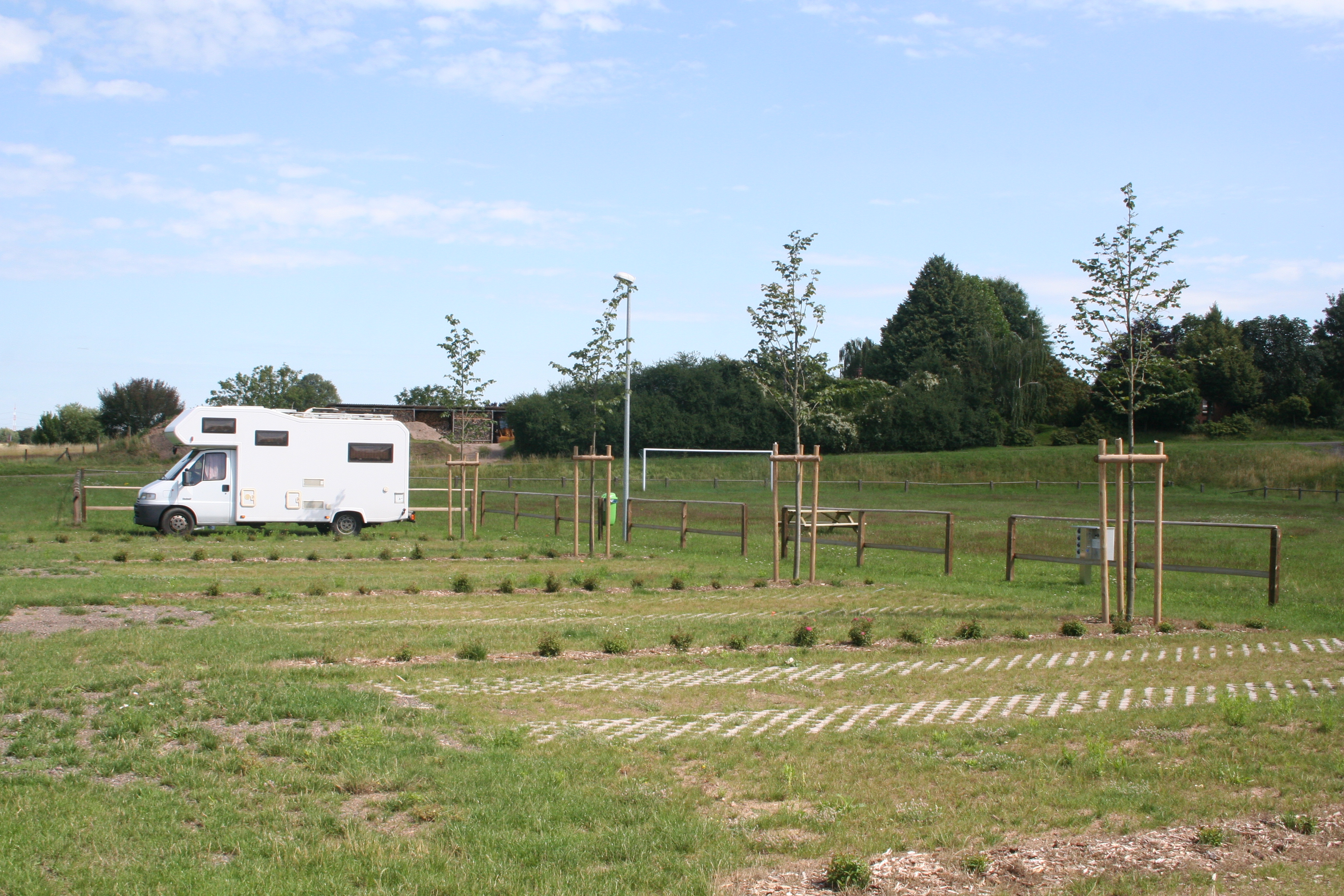 Wohnmobilstellplatz Leeser See