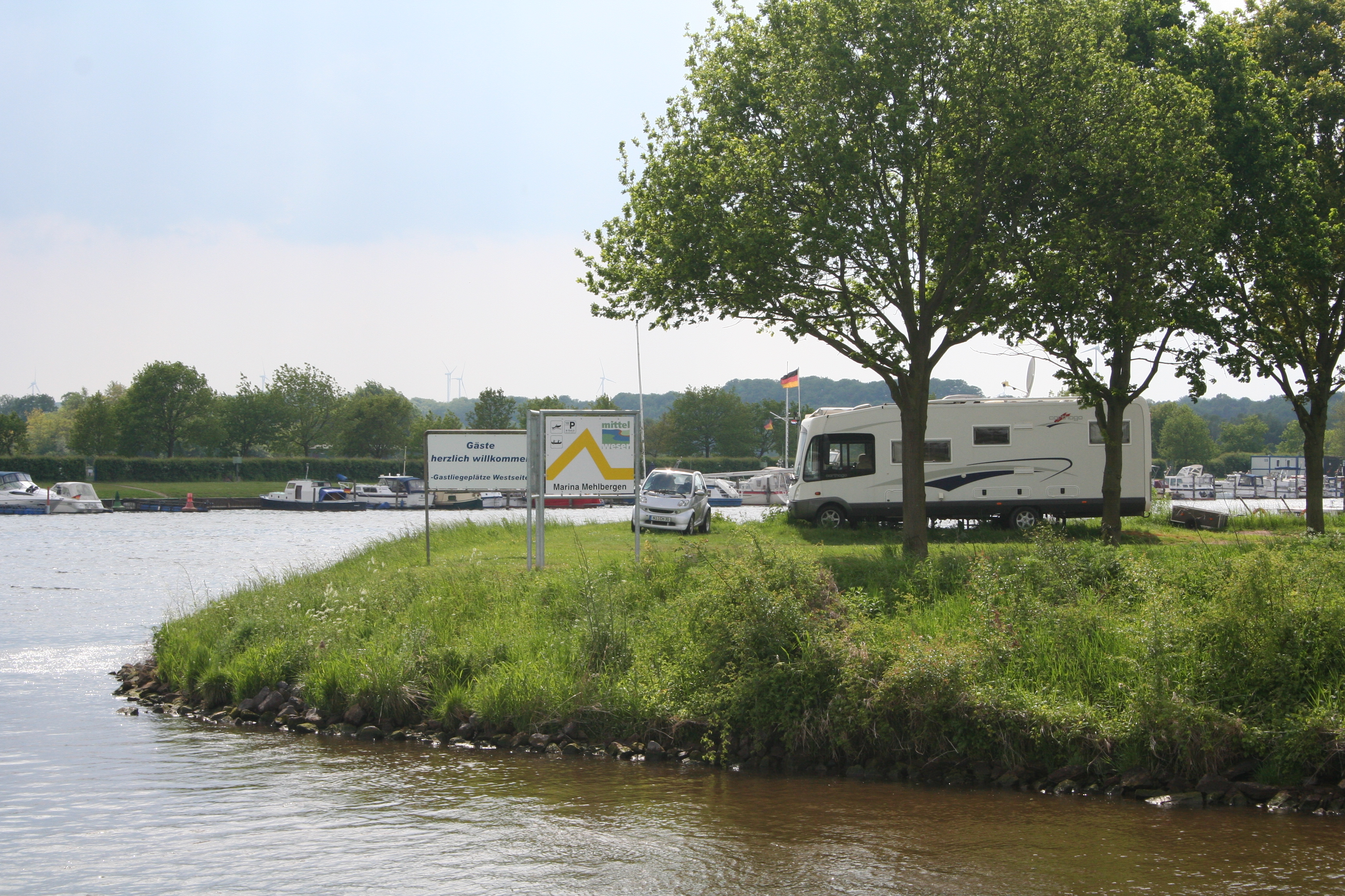 Wohnmobilstellplatz Marina Mehlbergen