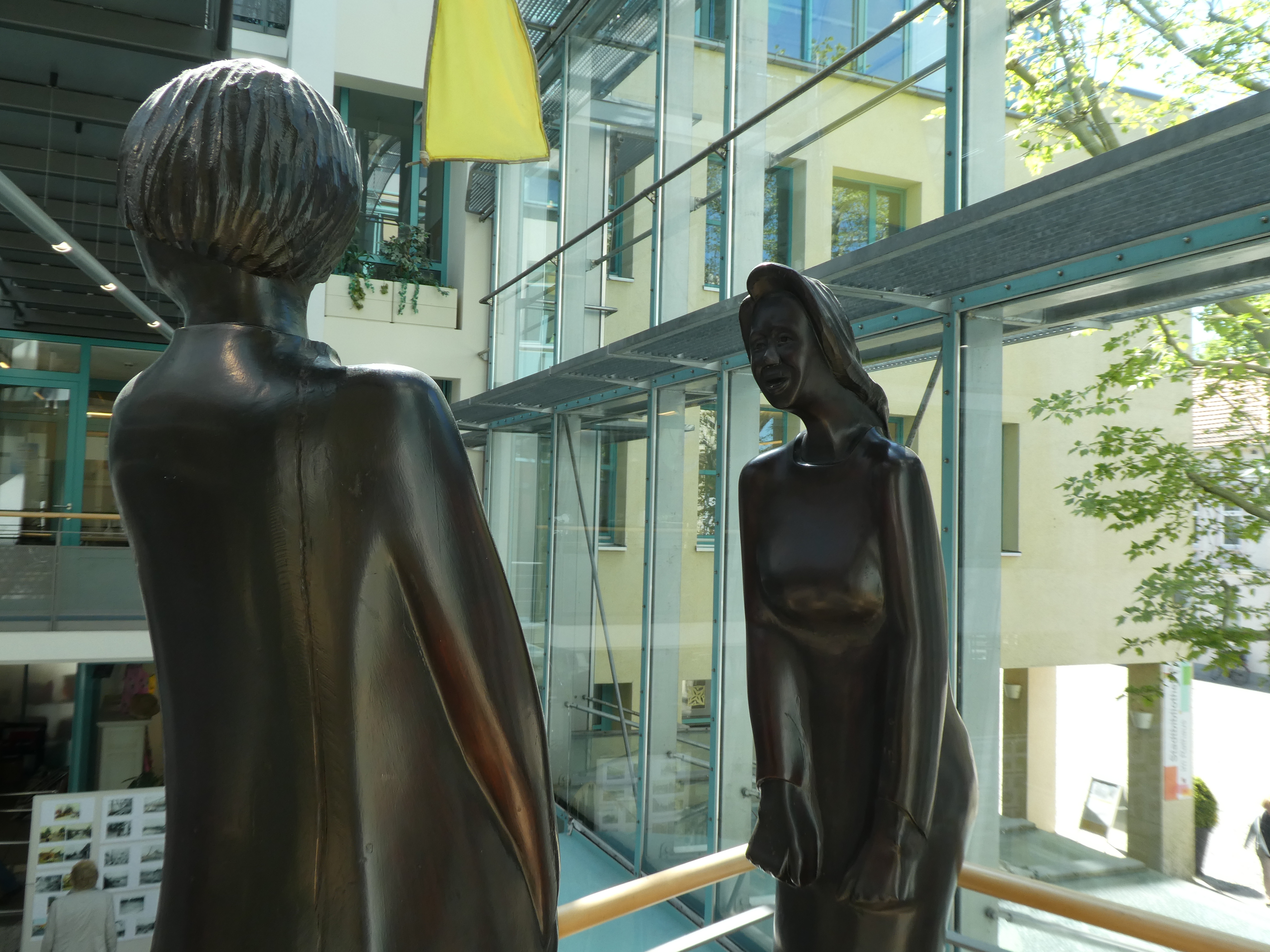Skulptur "Der erste Streit"