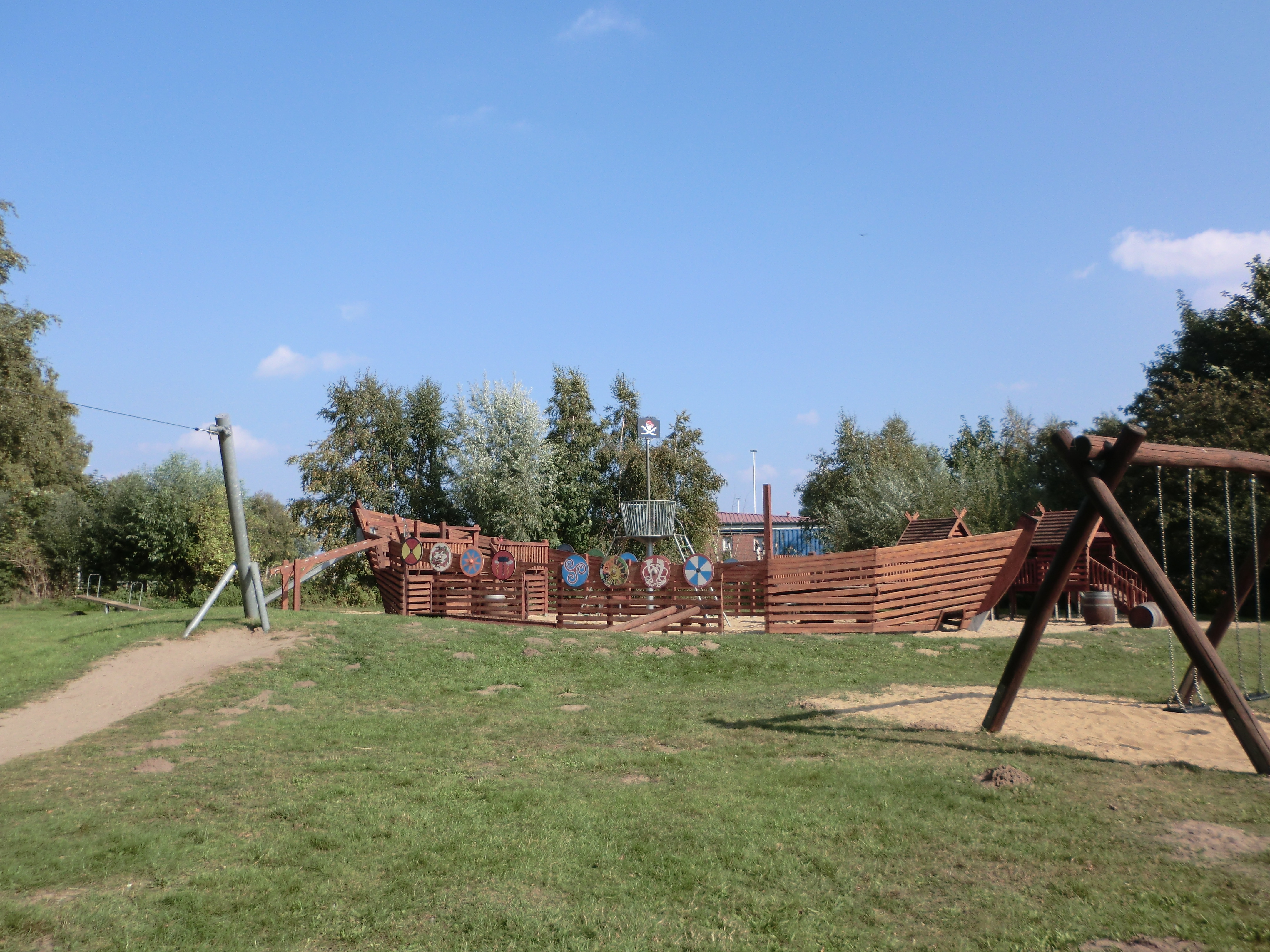 Erlebnisspielplatz "Wikinger an der Weser" in Sandstedt