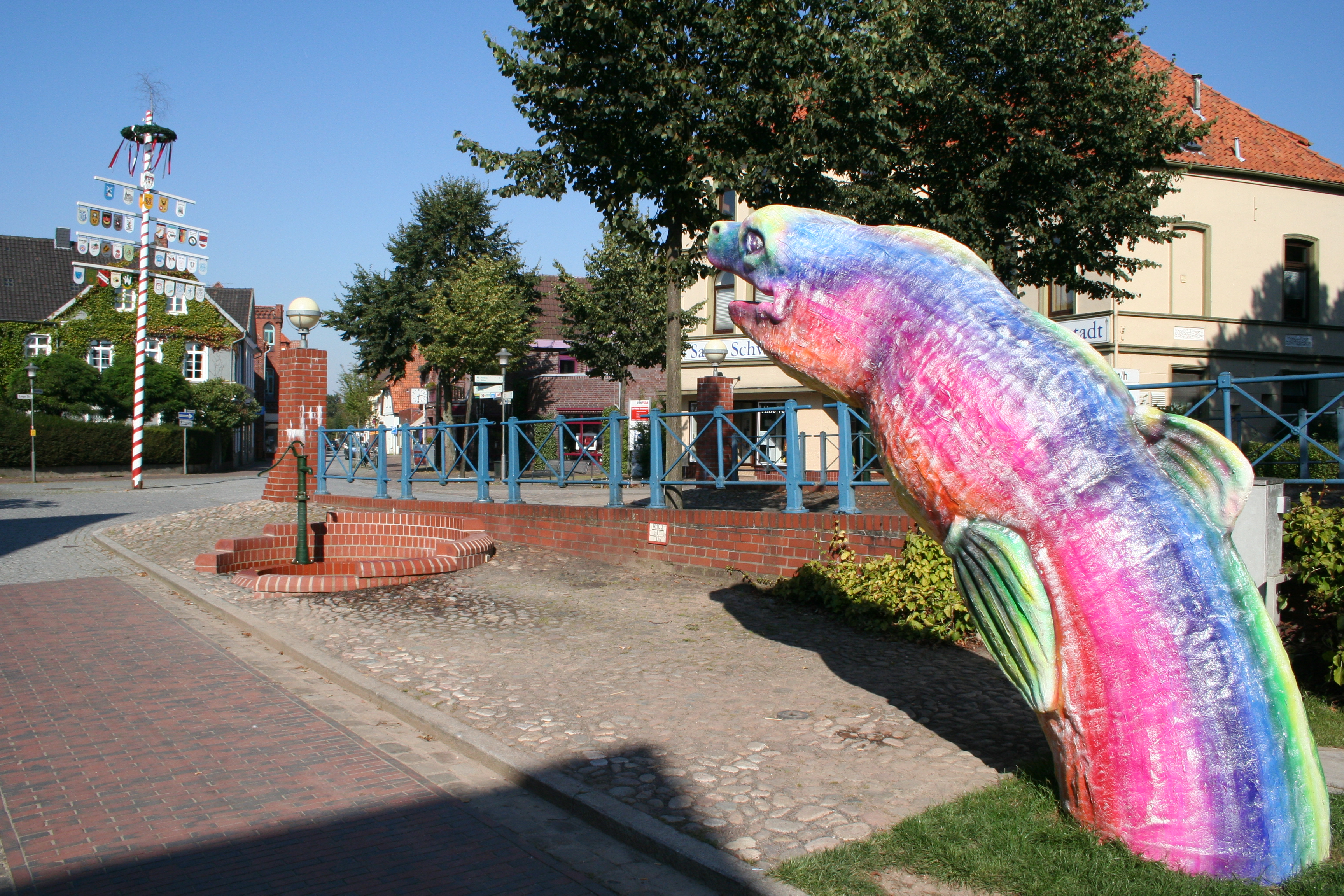 Skulptur "Aal"