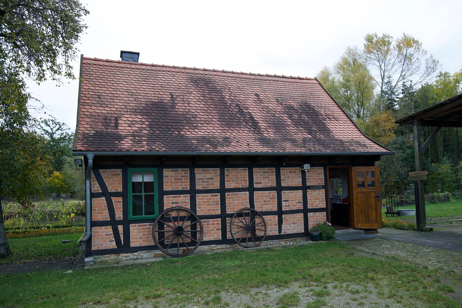 Nebengebäude des Museums für Grenze und Landwirtschaft in Böckwitz