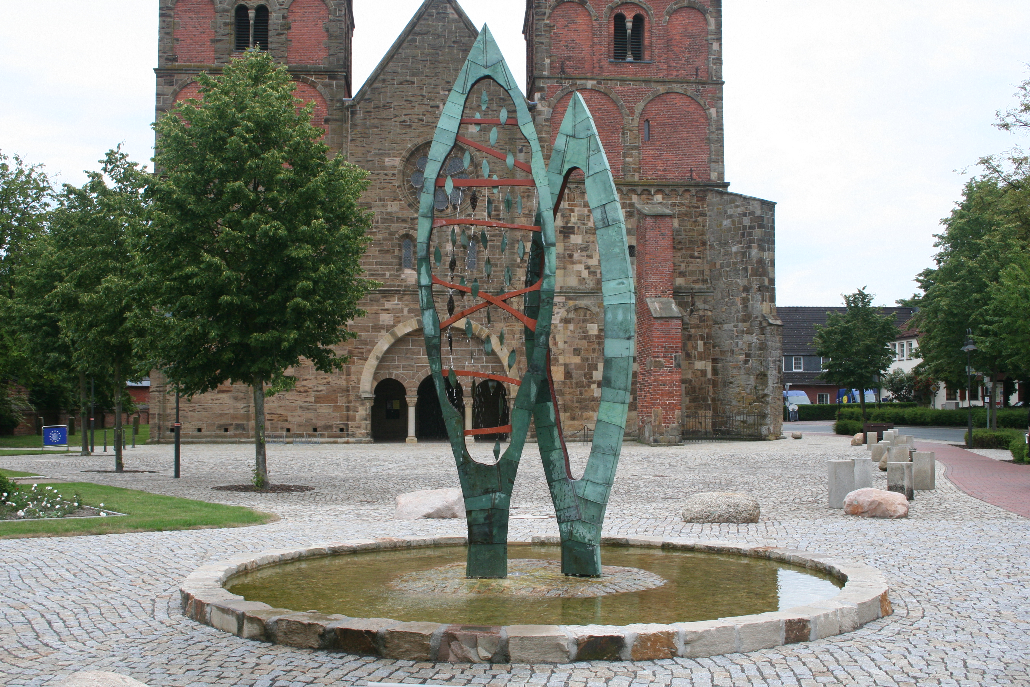 Brunnenskulptur "STATIO"