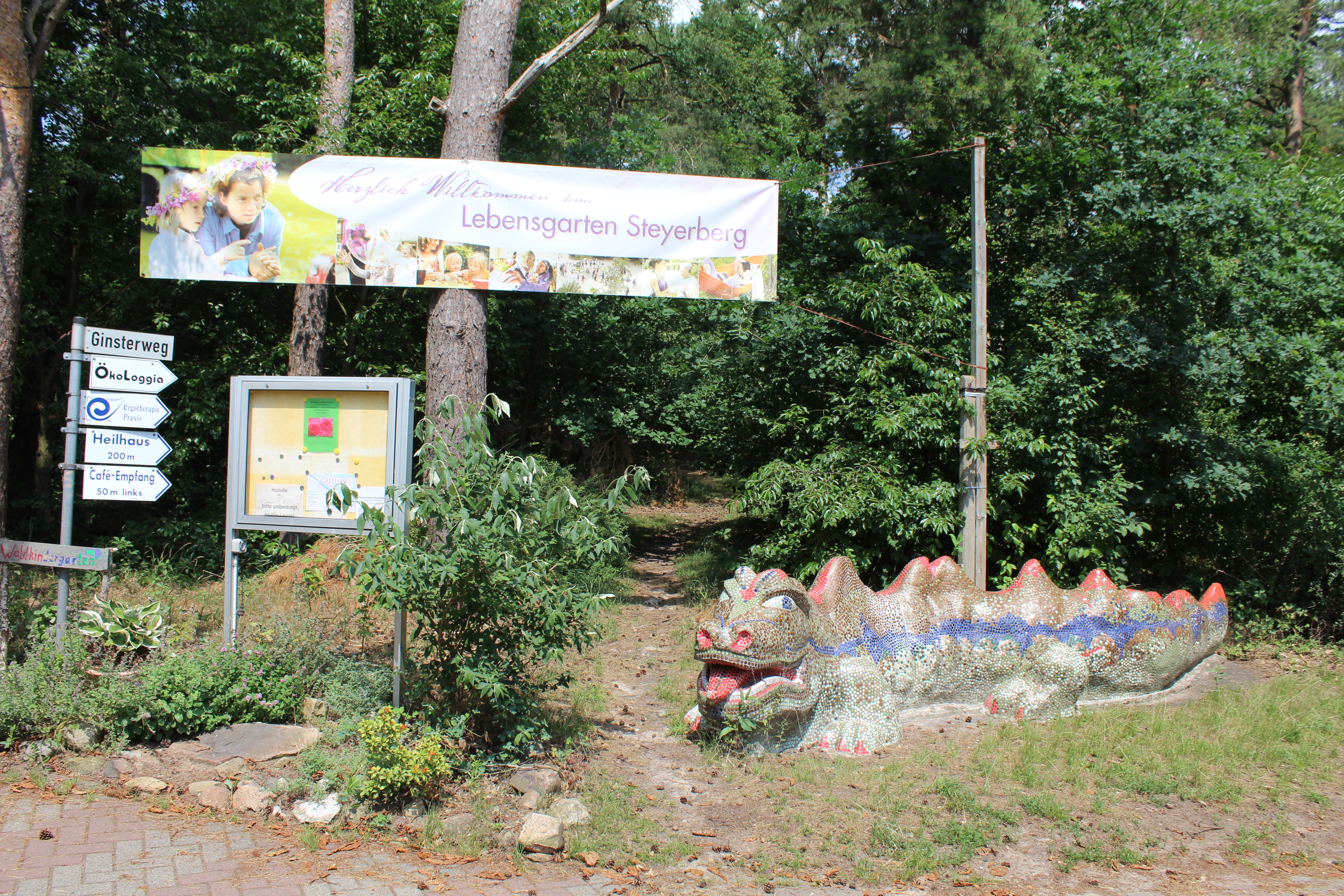 Skulptur "Der Drache"