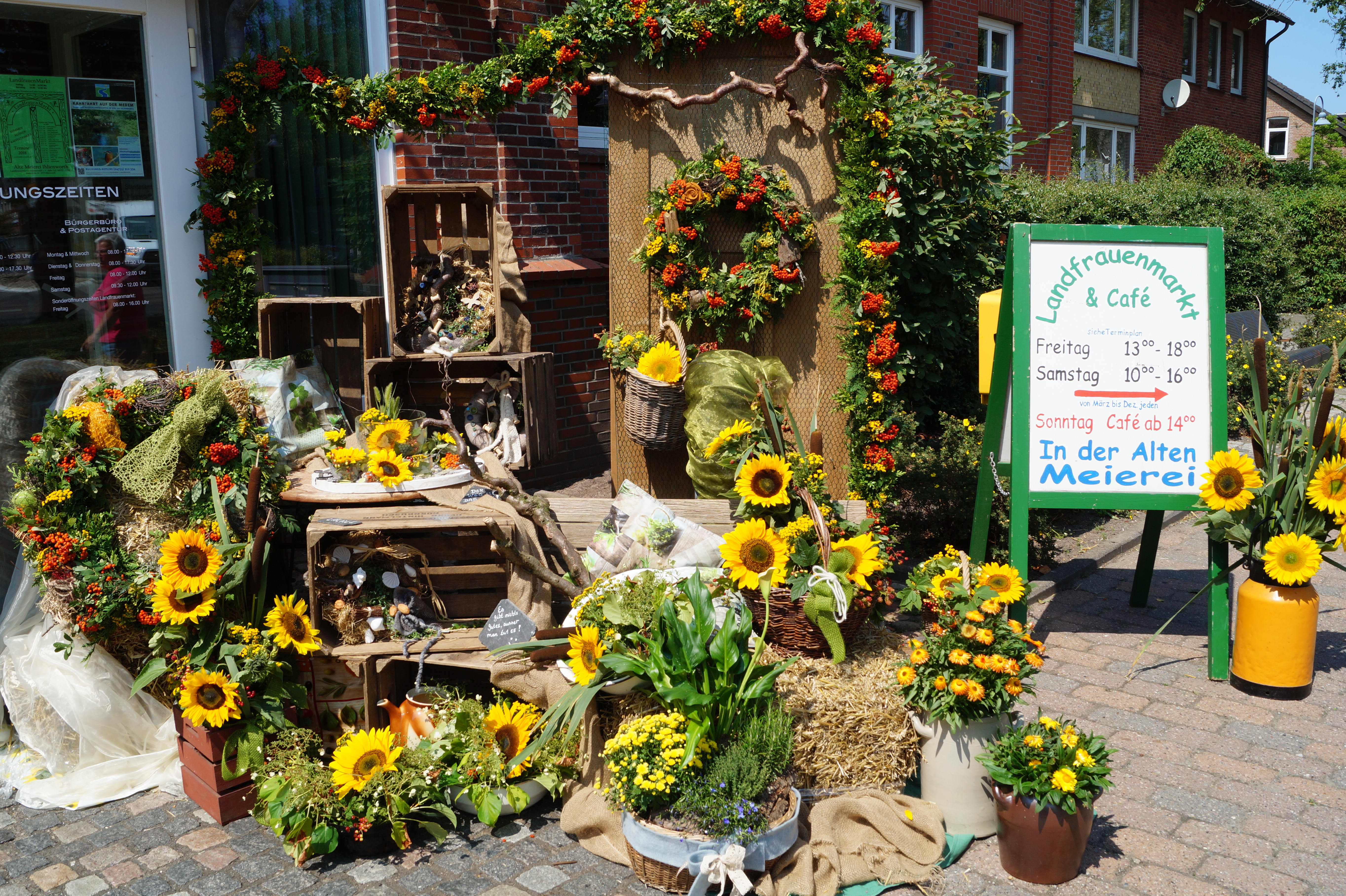 LandfrauenMarkt Ihlienworth mit Cafe
