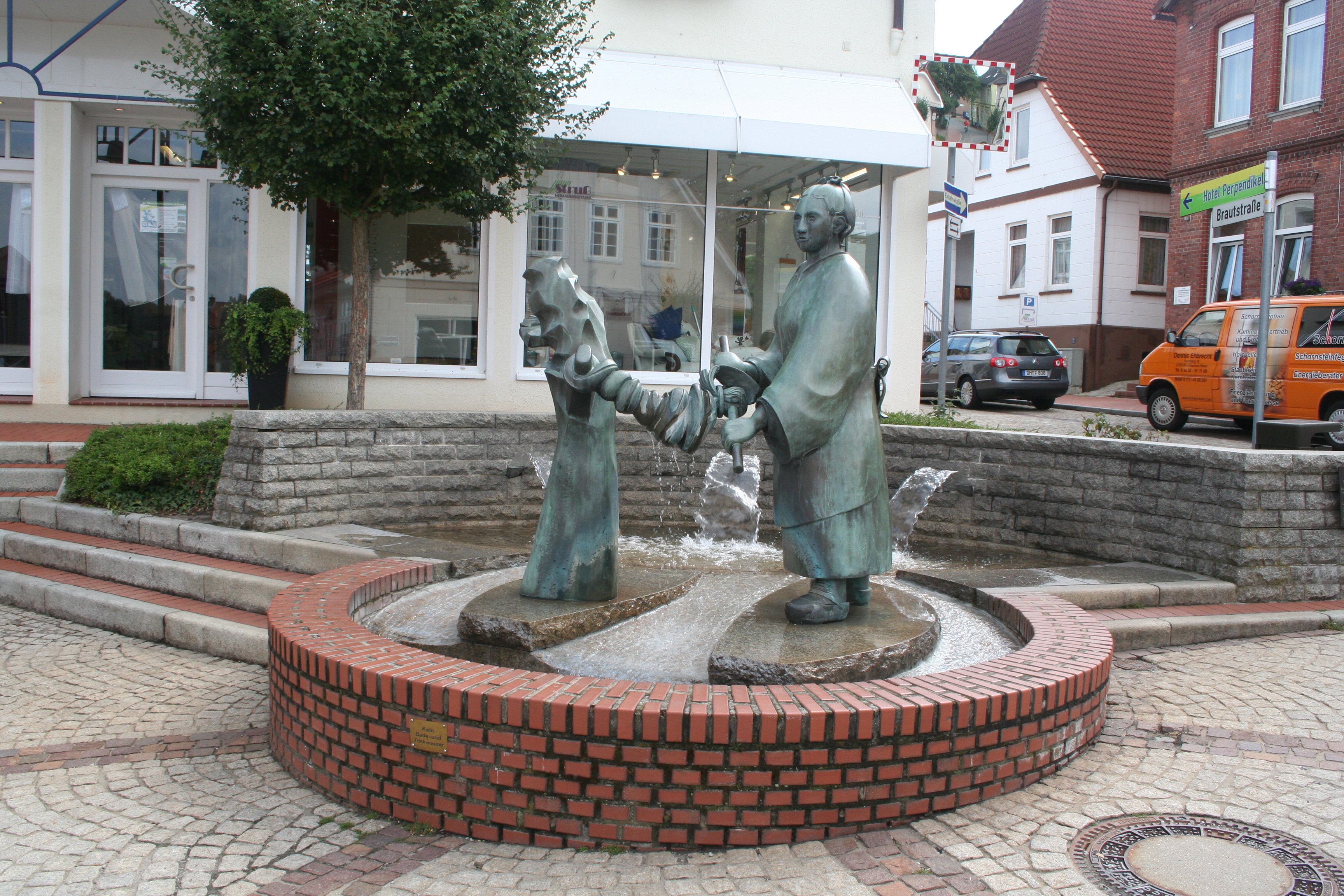 Skulptur "Die Wringerin"